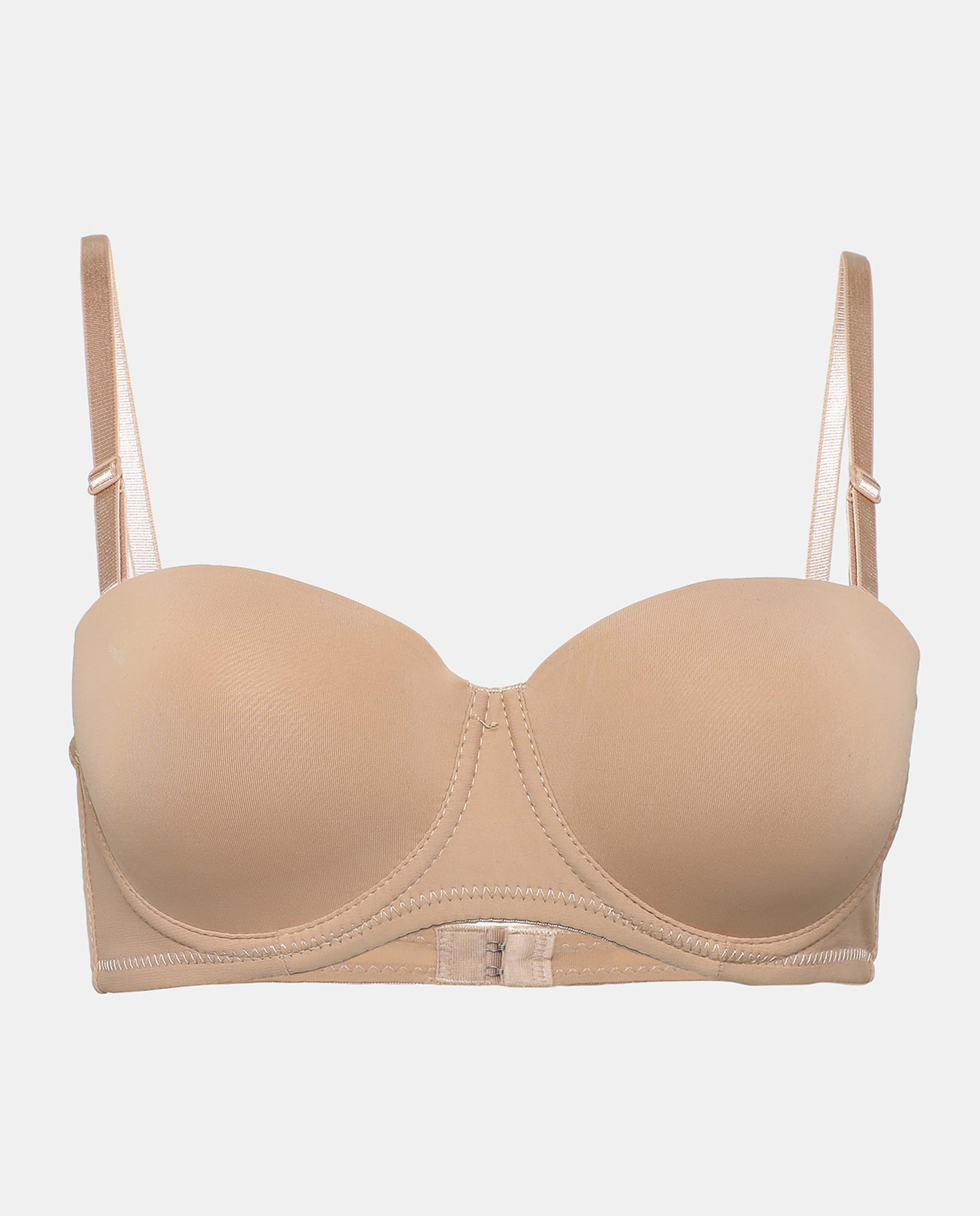 Nude Pack of 2 Half Cup Bra