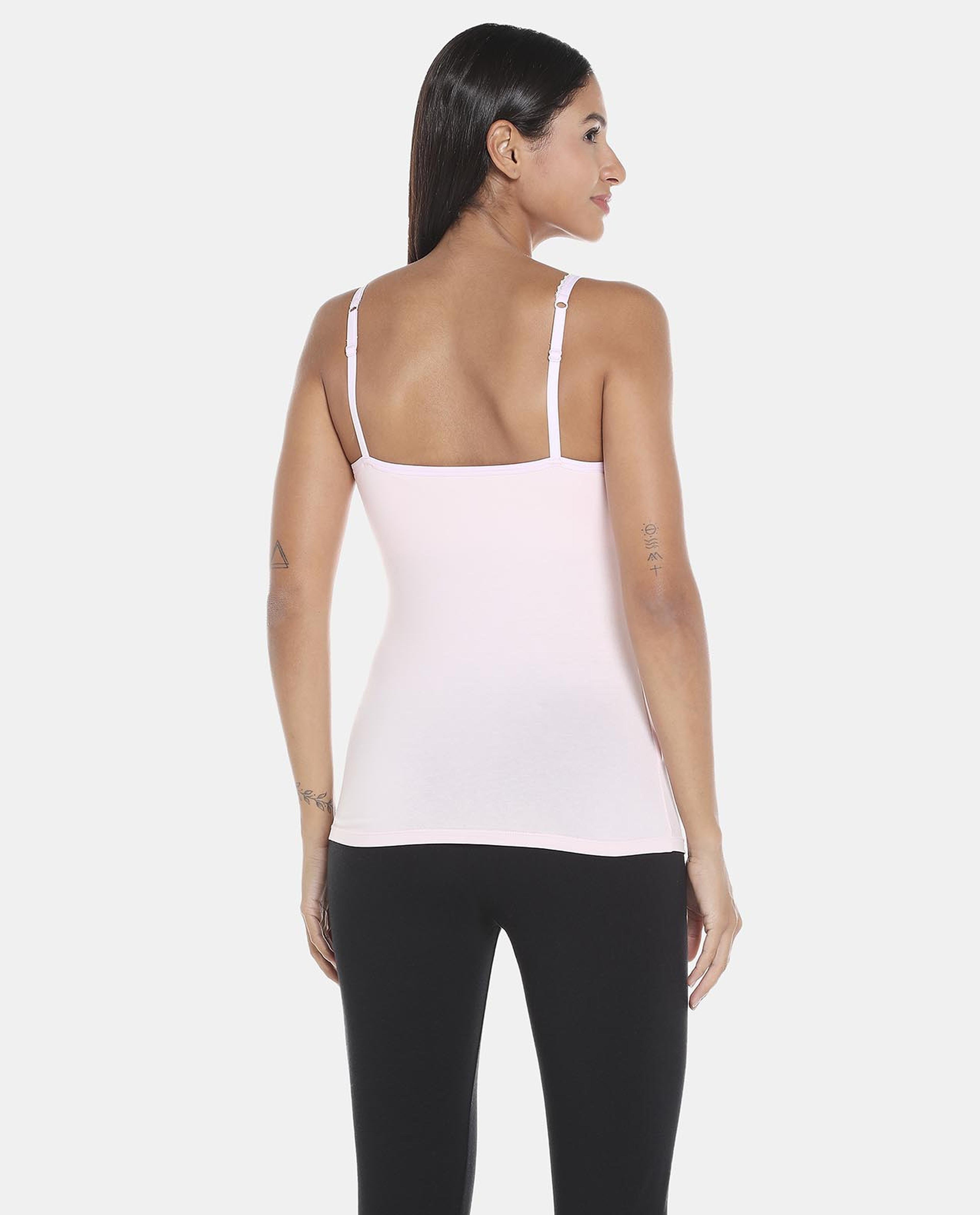 R&B Pink Solid Camisole