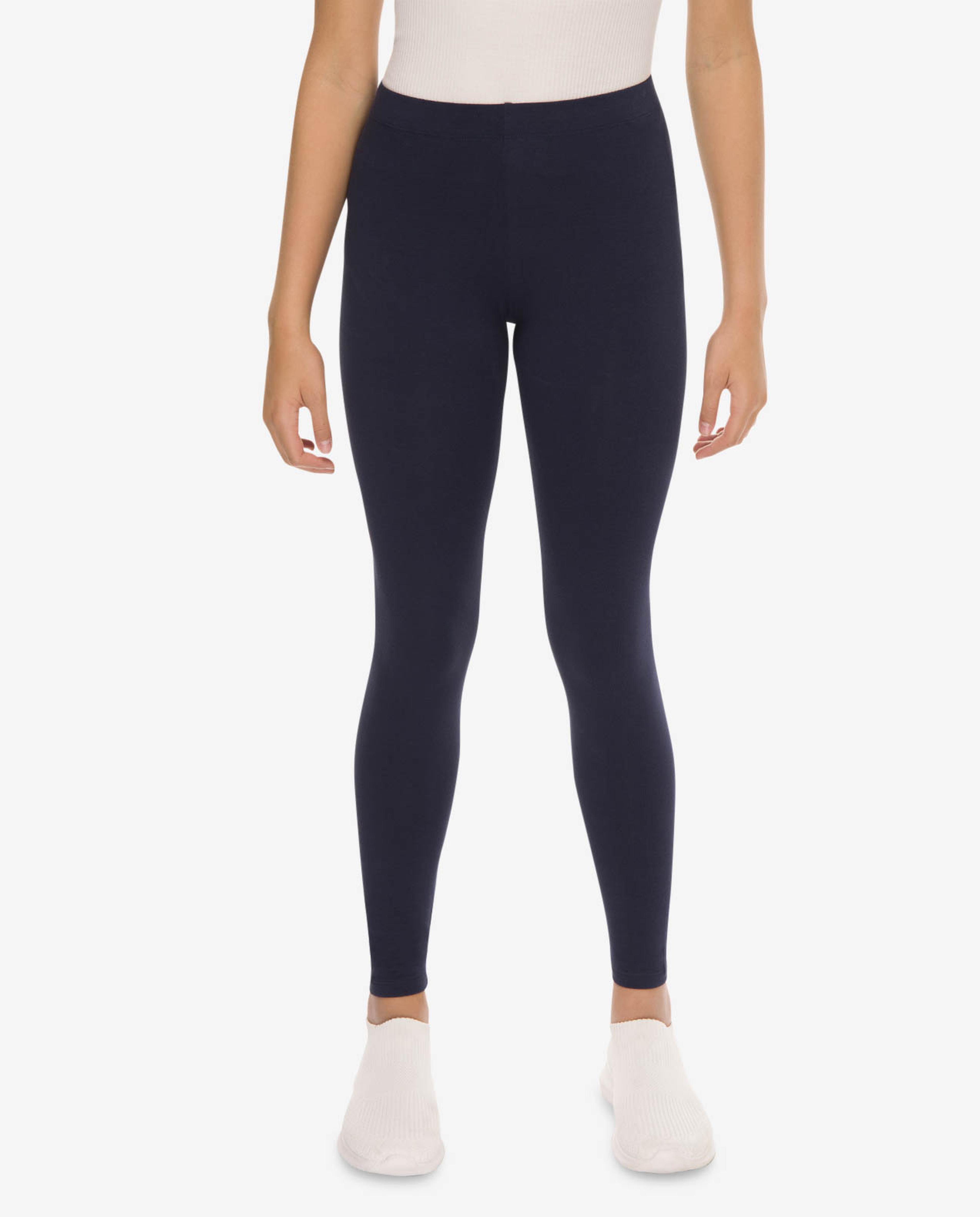 Blue Knit Leggings - Pack of 2