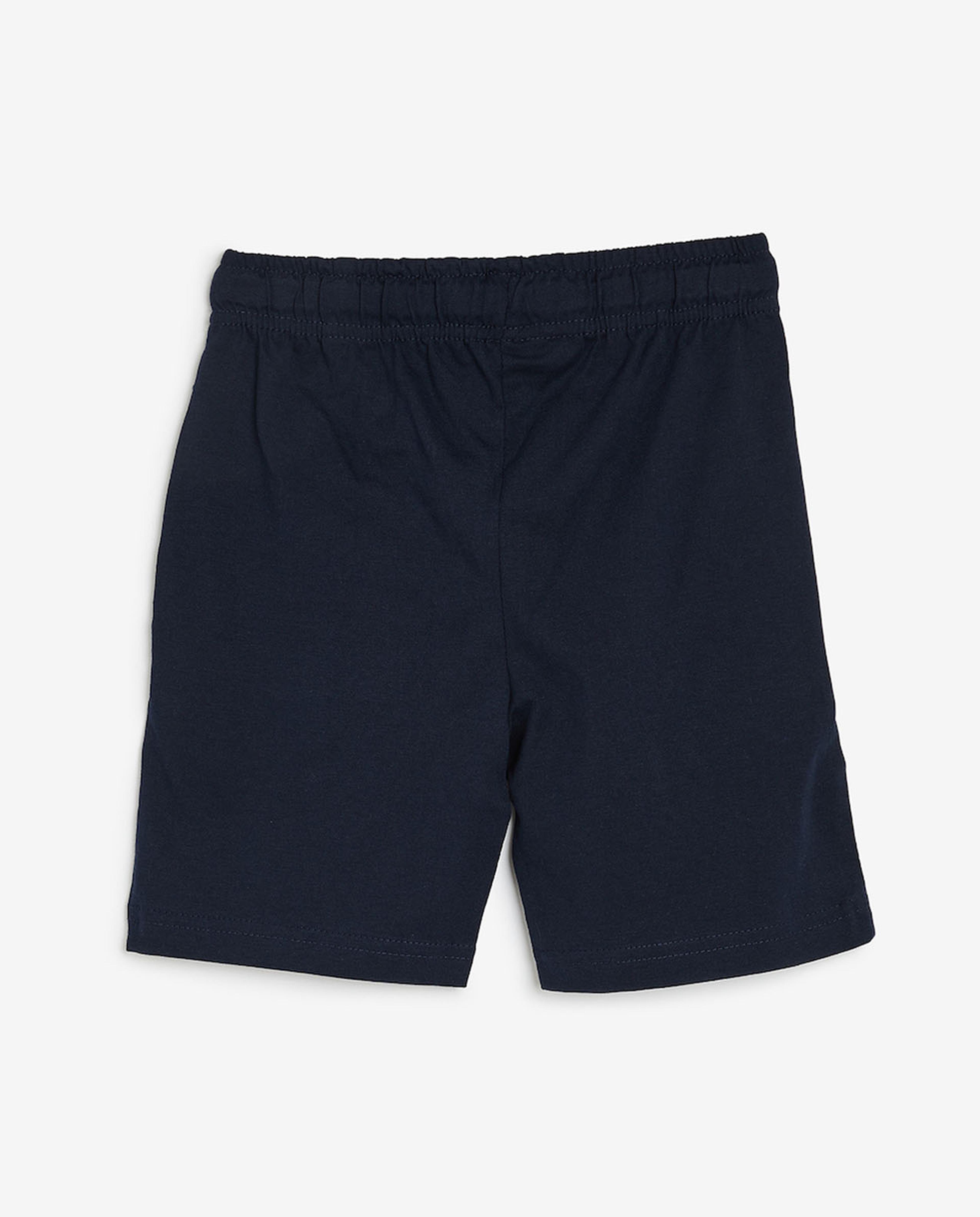 Multi Knit Shorts -Pack of 2