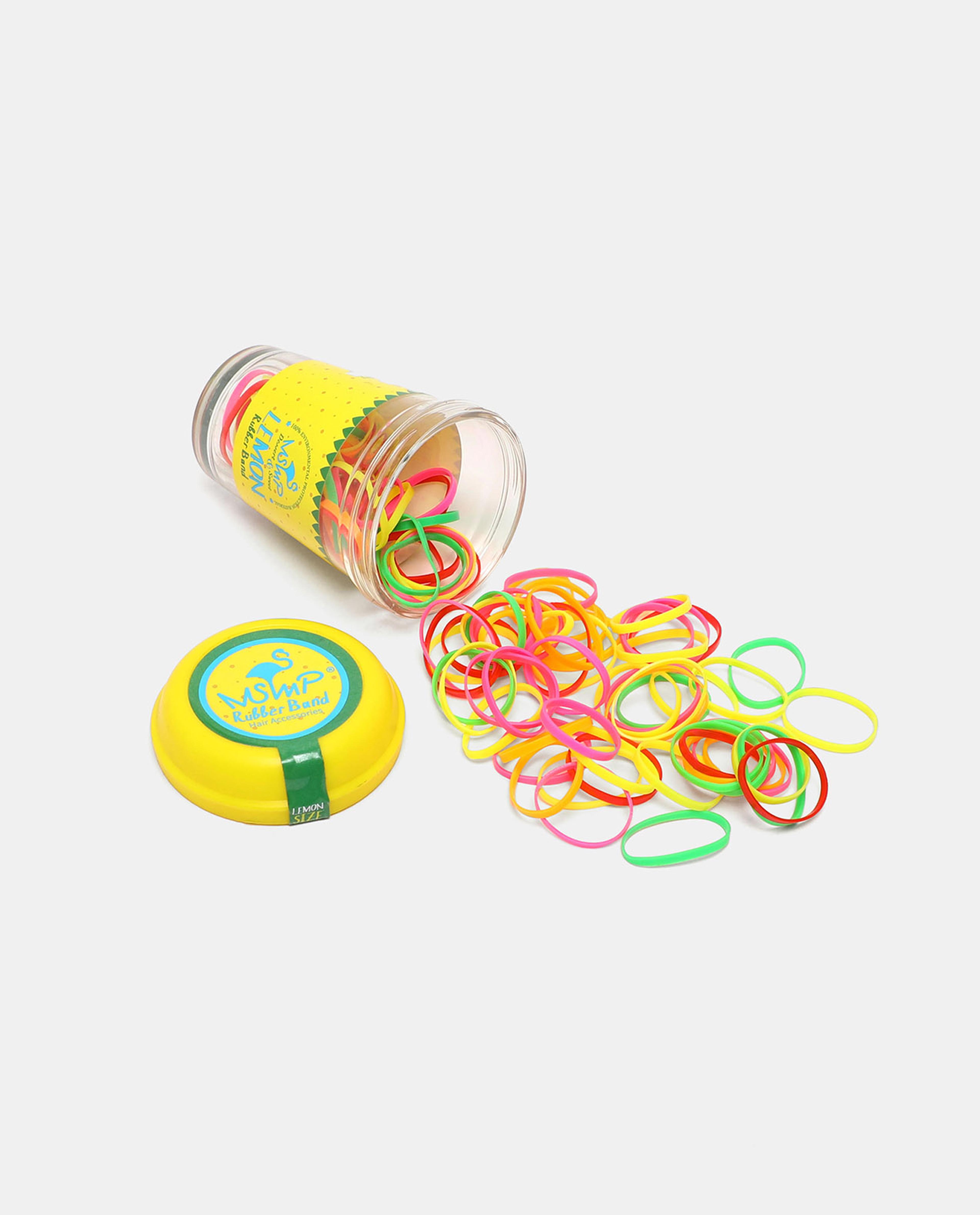 R&B Yellow Hair Elastics Mini Small Braids Rubber Bands