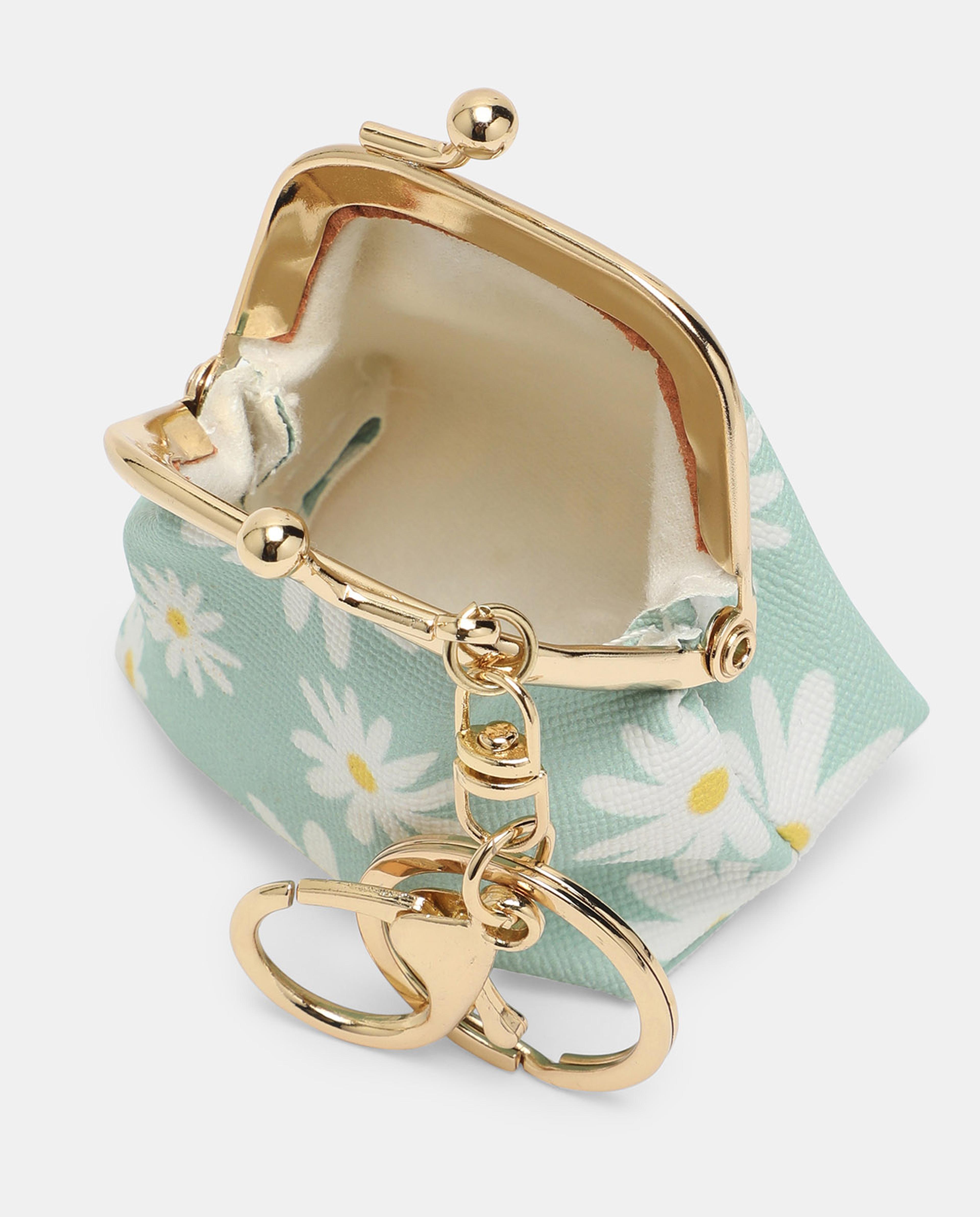 R&B Green Mini Wallet Key Chain