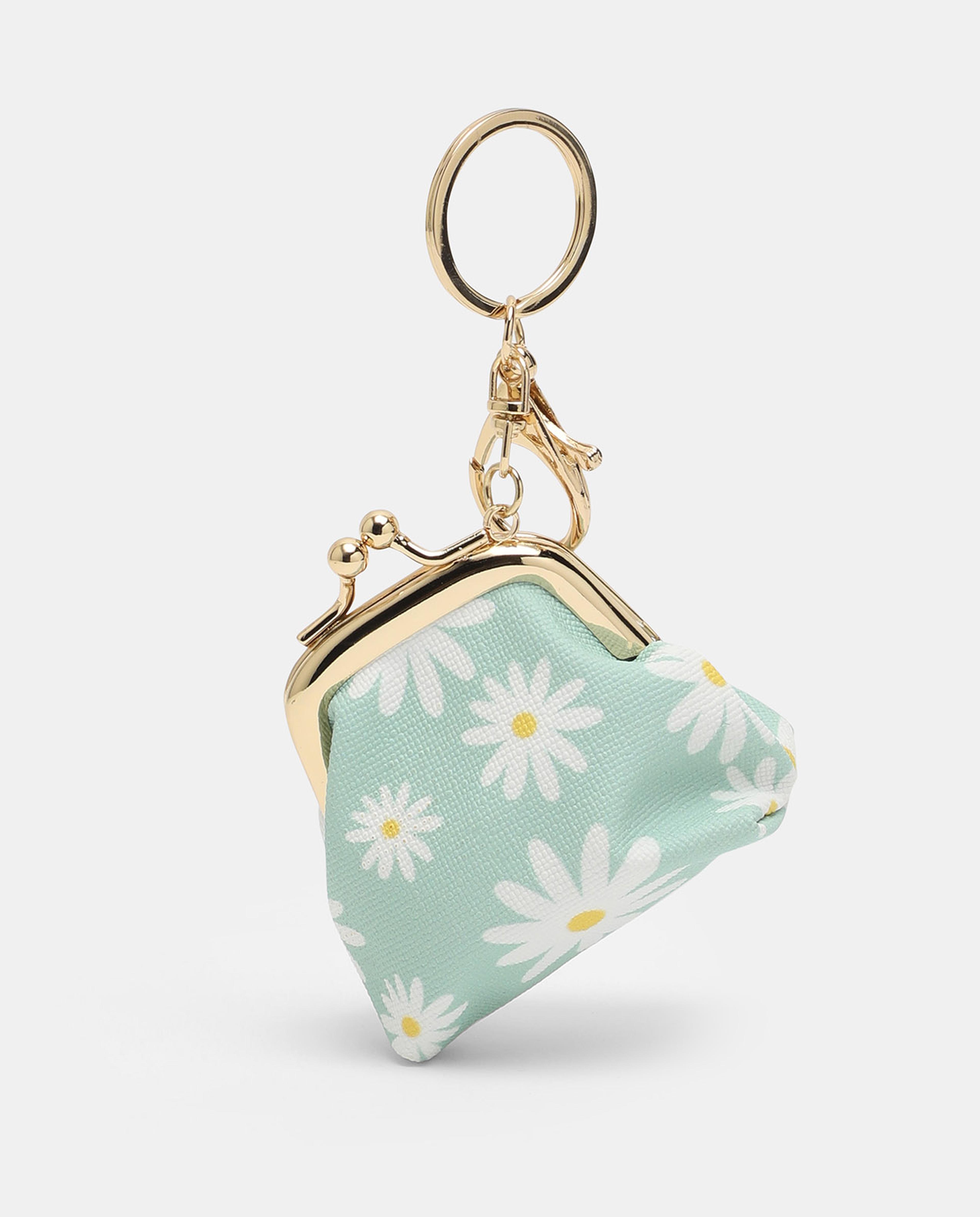 R&B Green Mini Wallet Key Chain