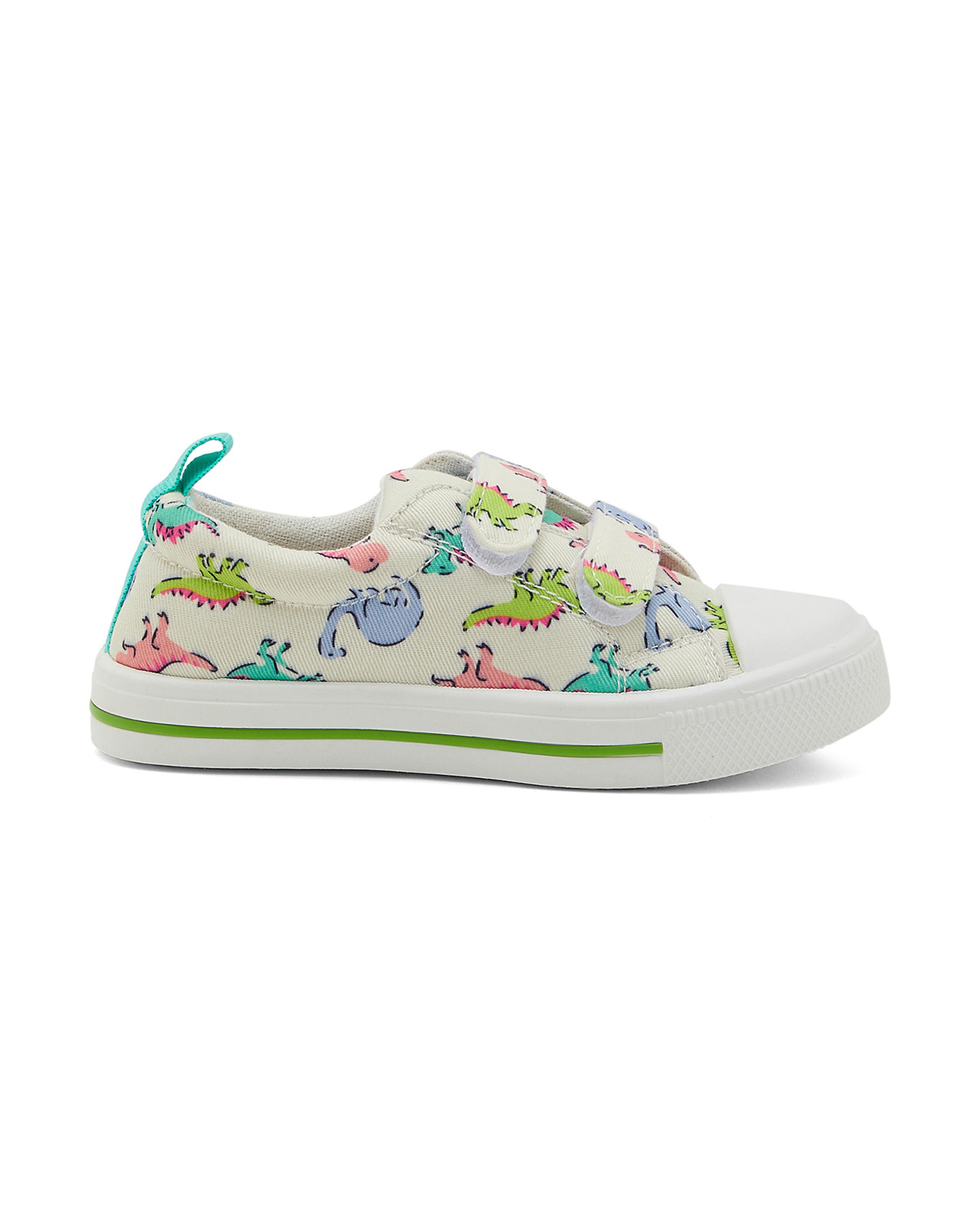 Printed Velcro Canvas Shoes