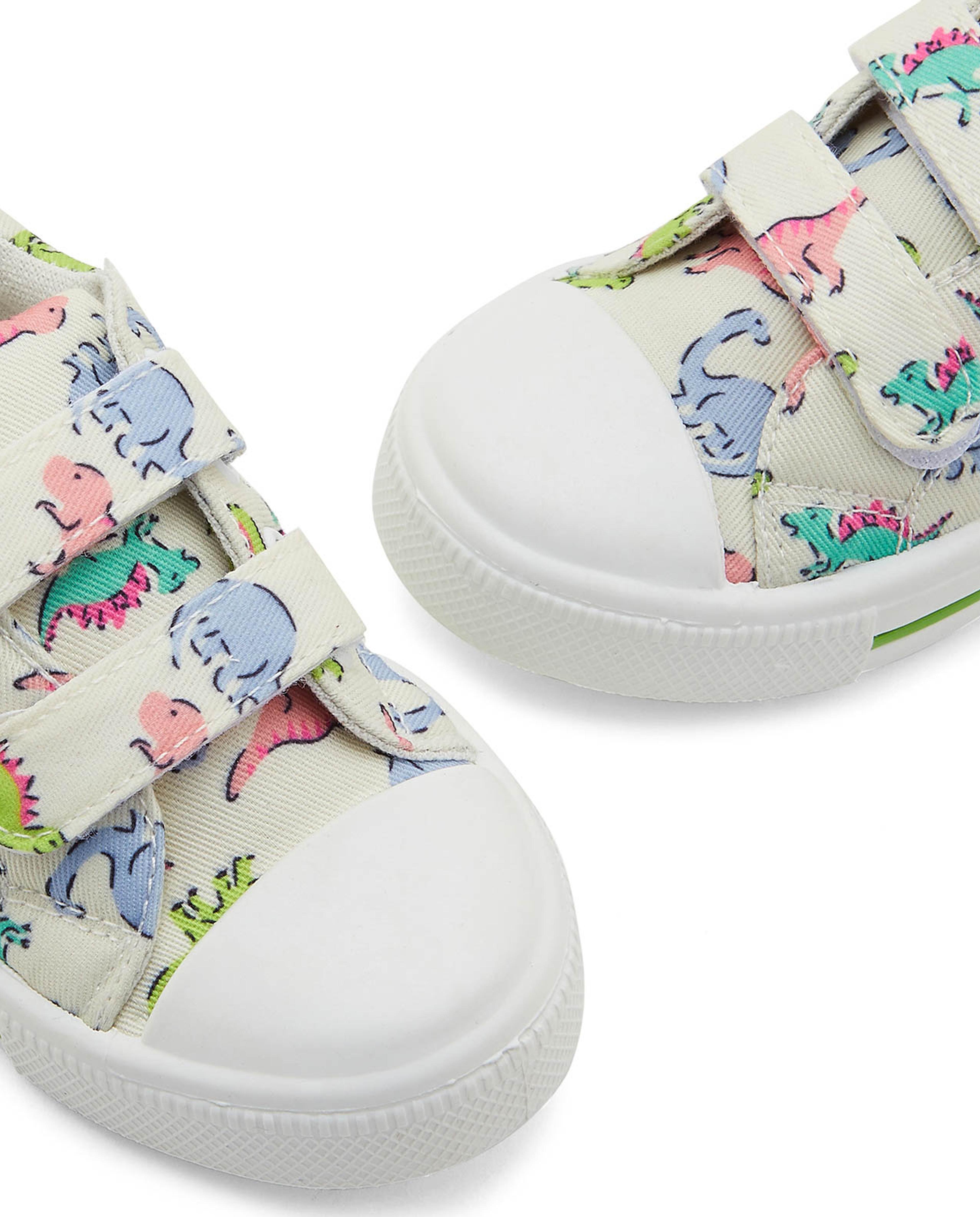 Printed Velcro Canvas Shoes