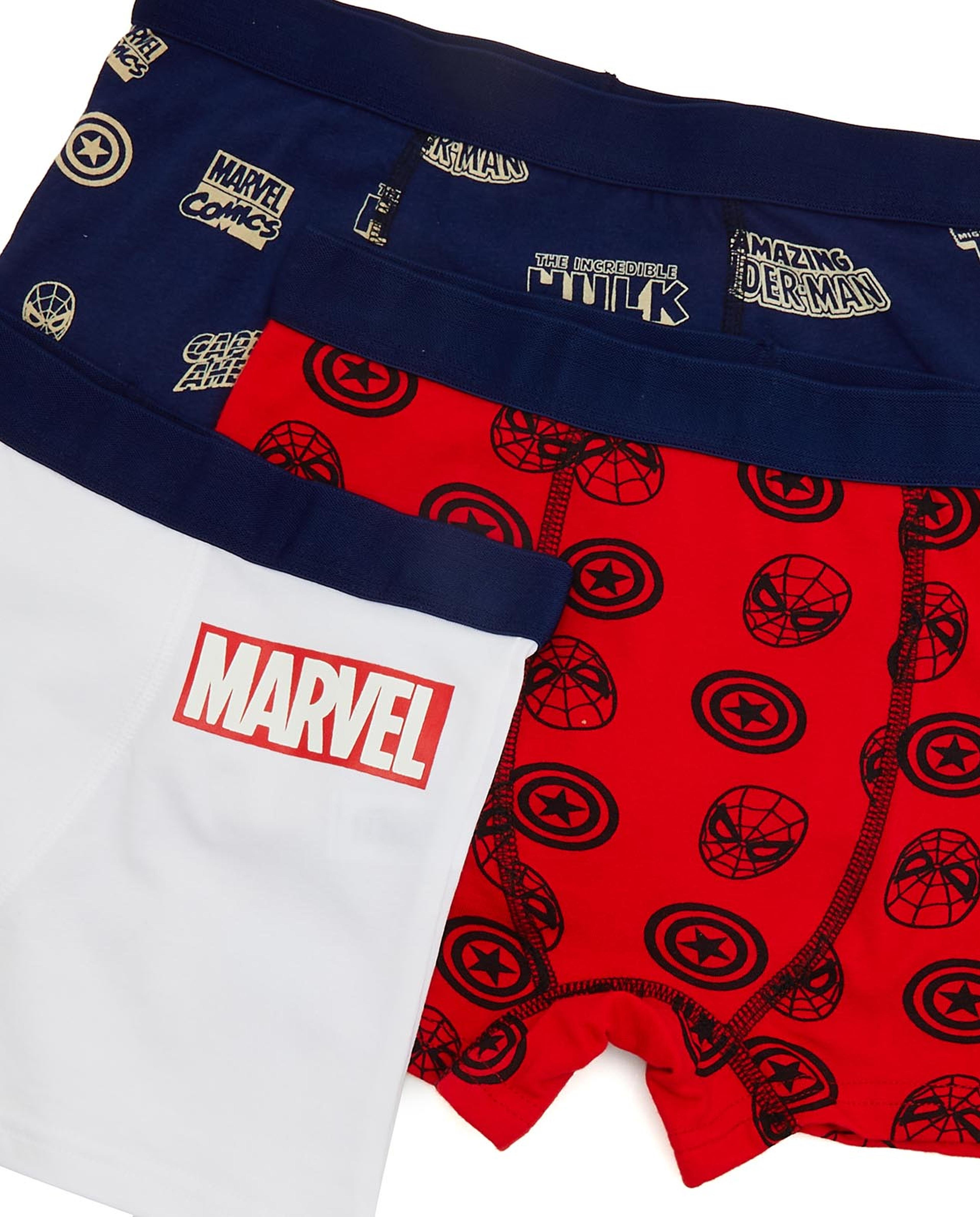 Pack of 3 Avengers Printed Briefs