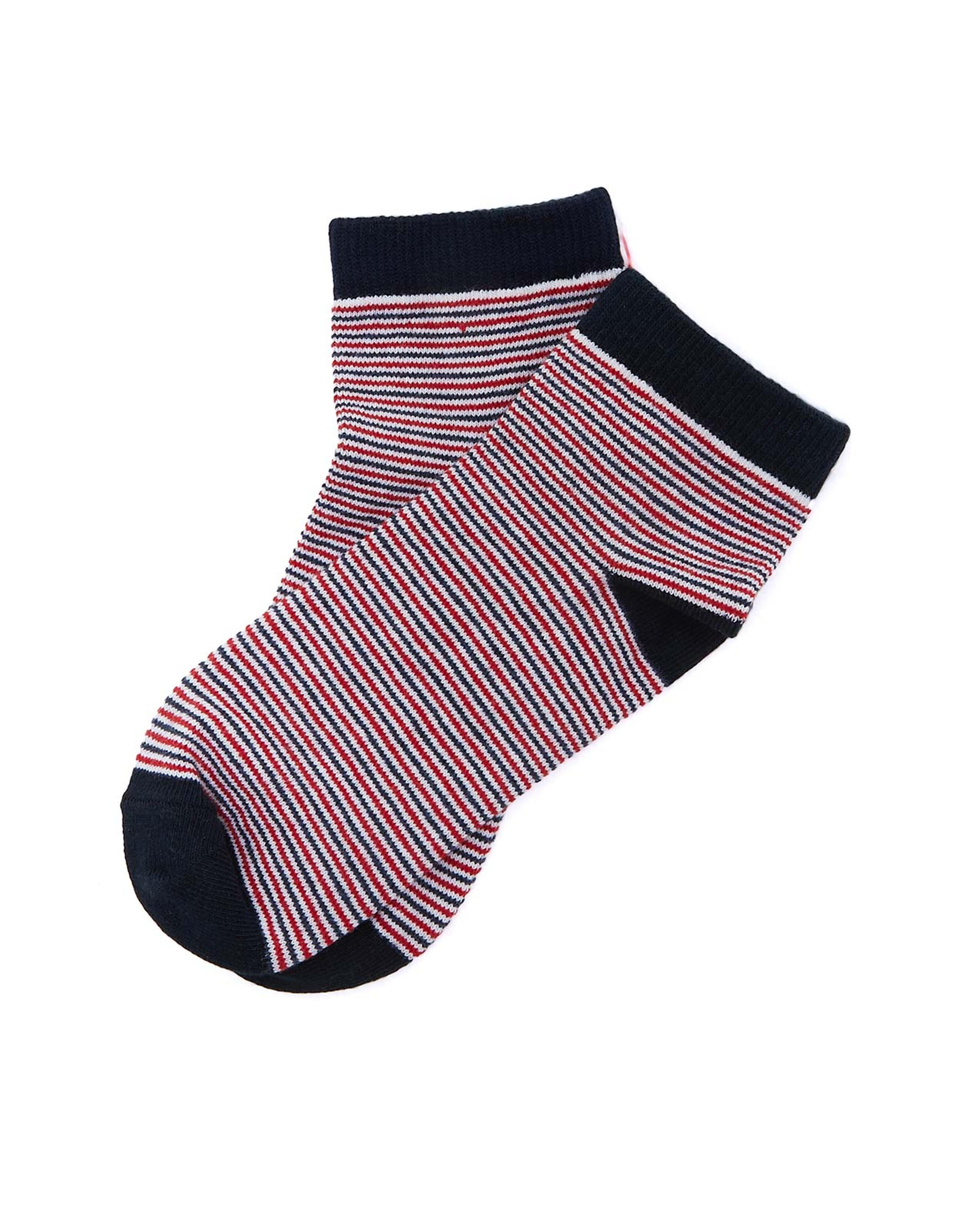 Pack of 3 Printed Ankle Socks