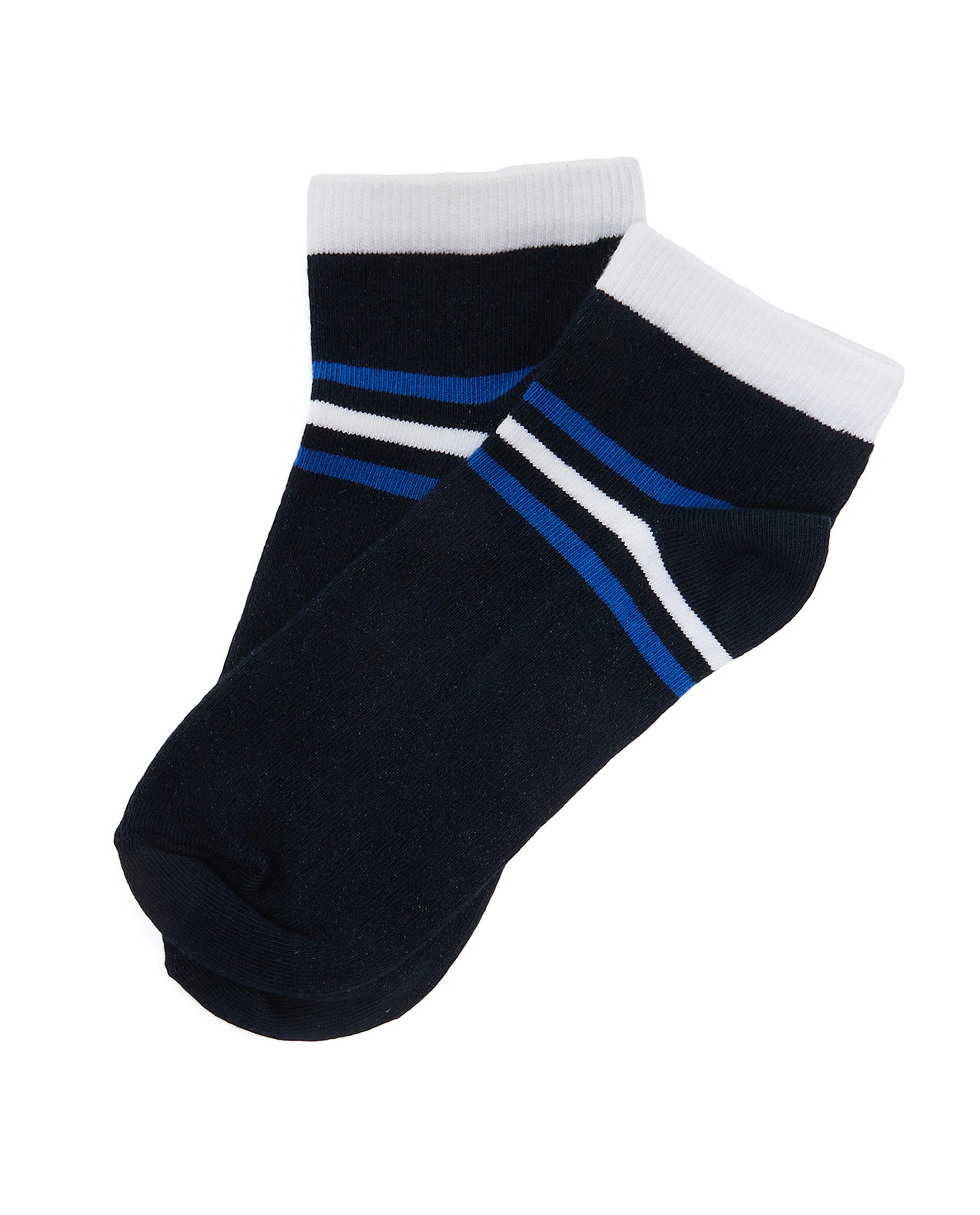 Pack of 3 Printed Ankle Socks