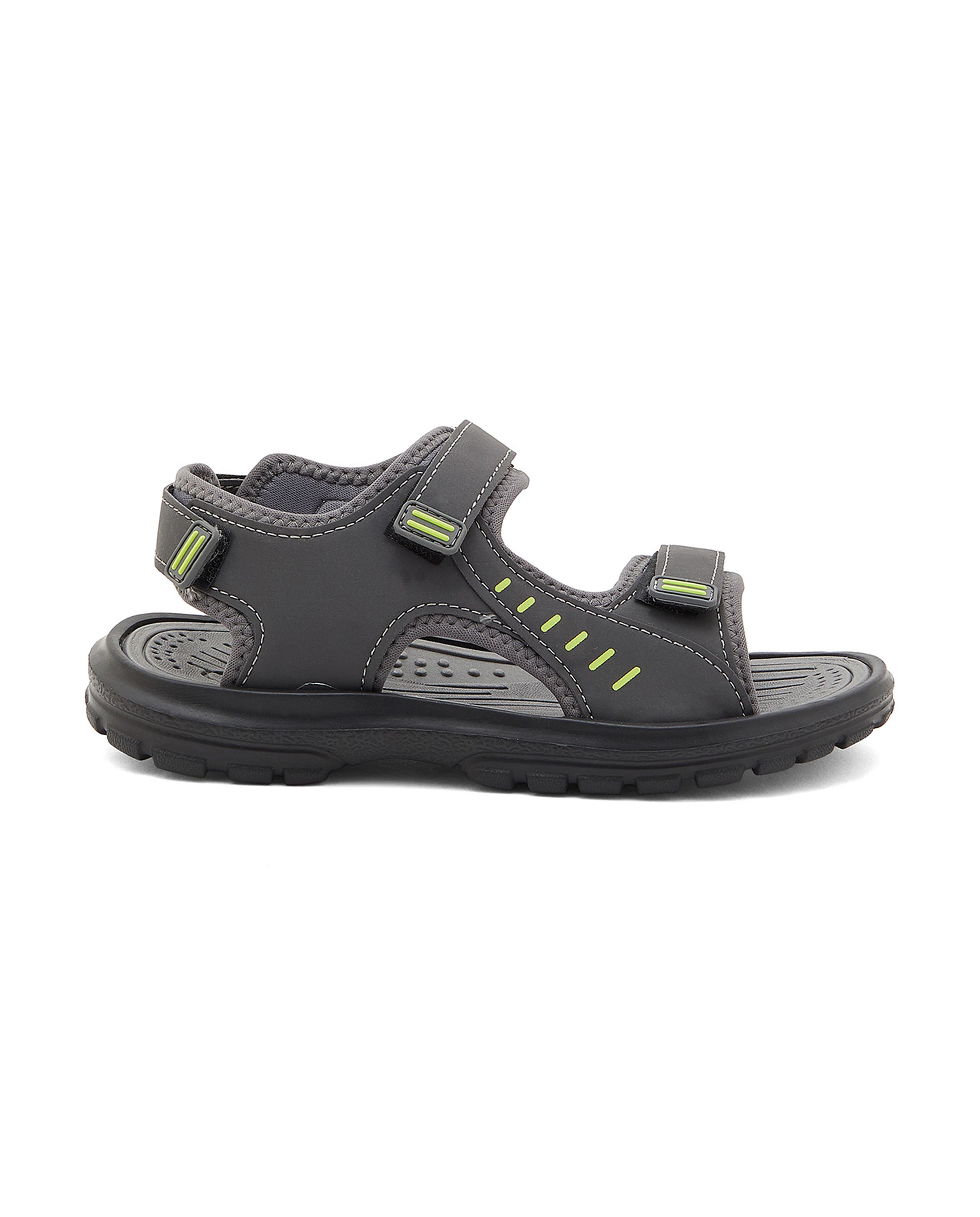 Open Toe Velcro Closure Sandals