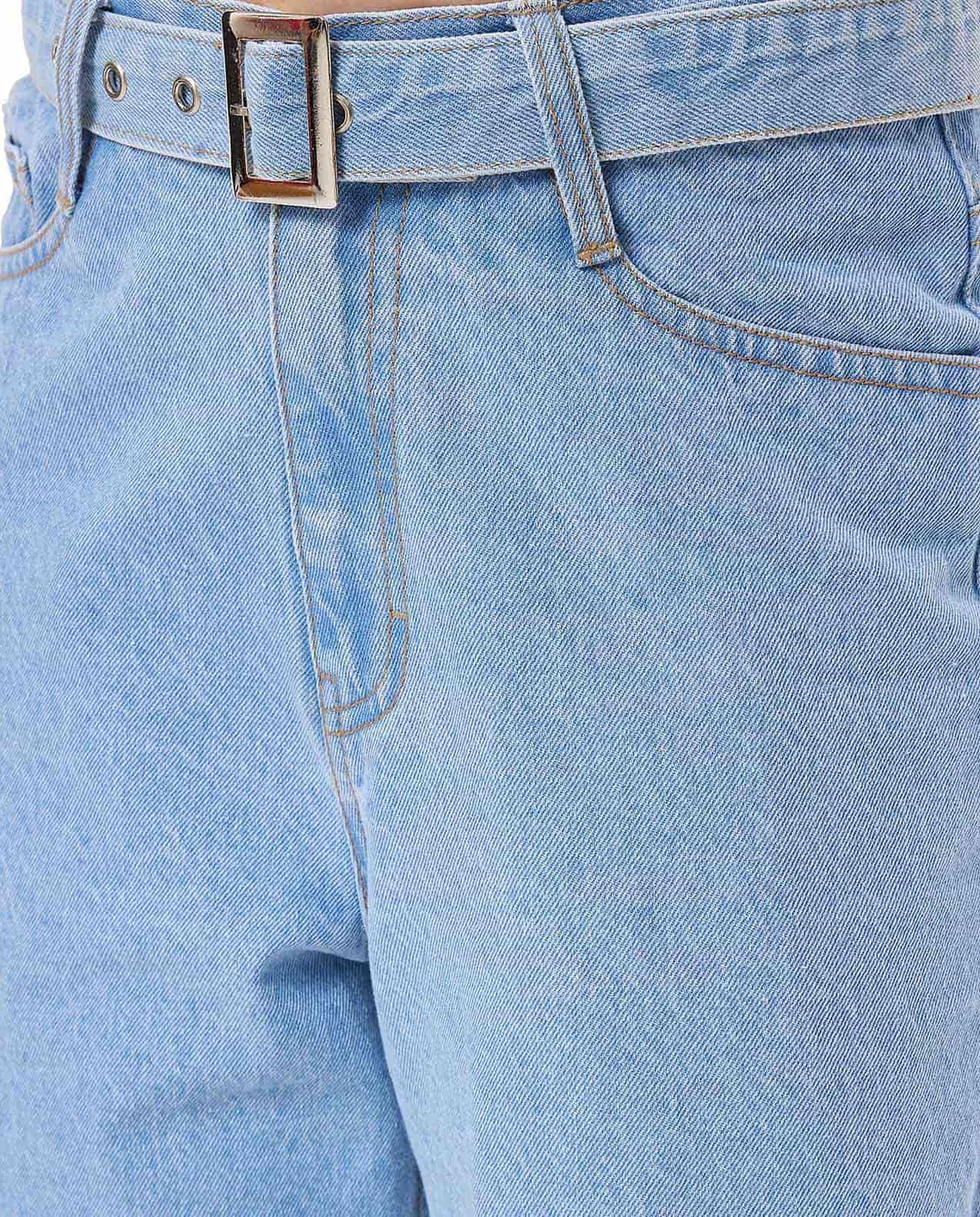 بنطال جينز بأزرار