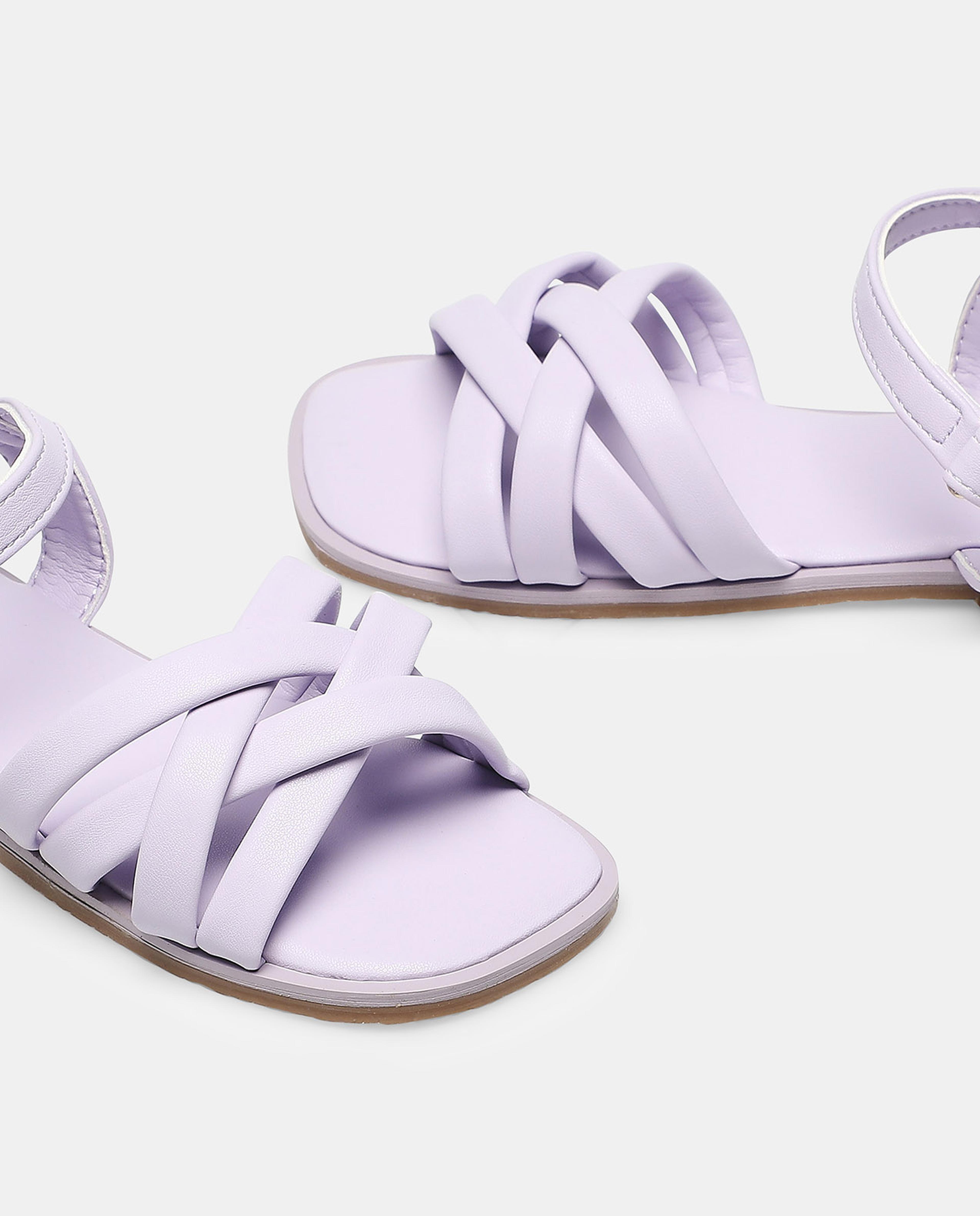 Peep Toe Casual Flat Sandals