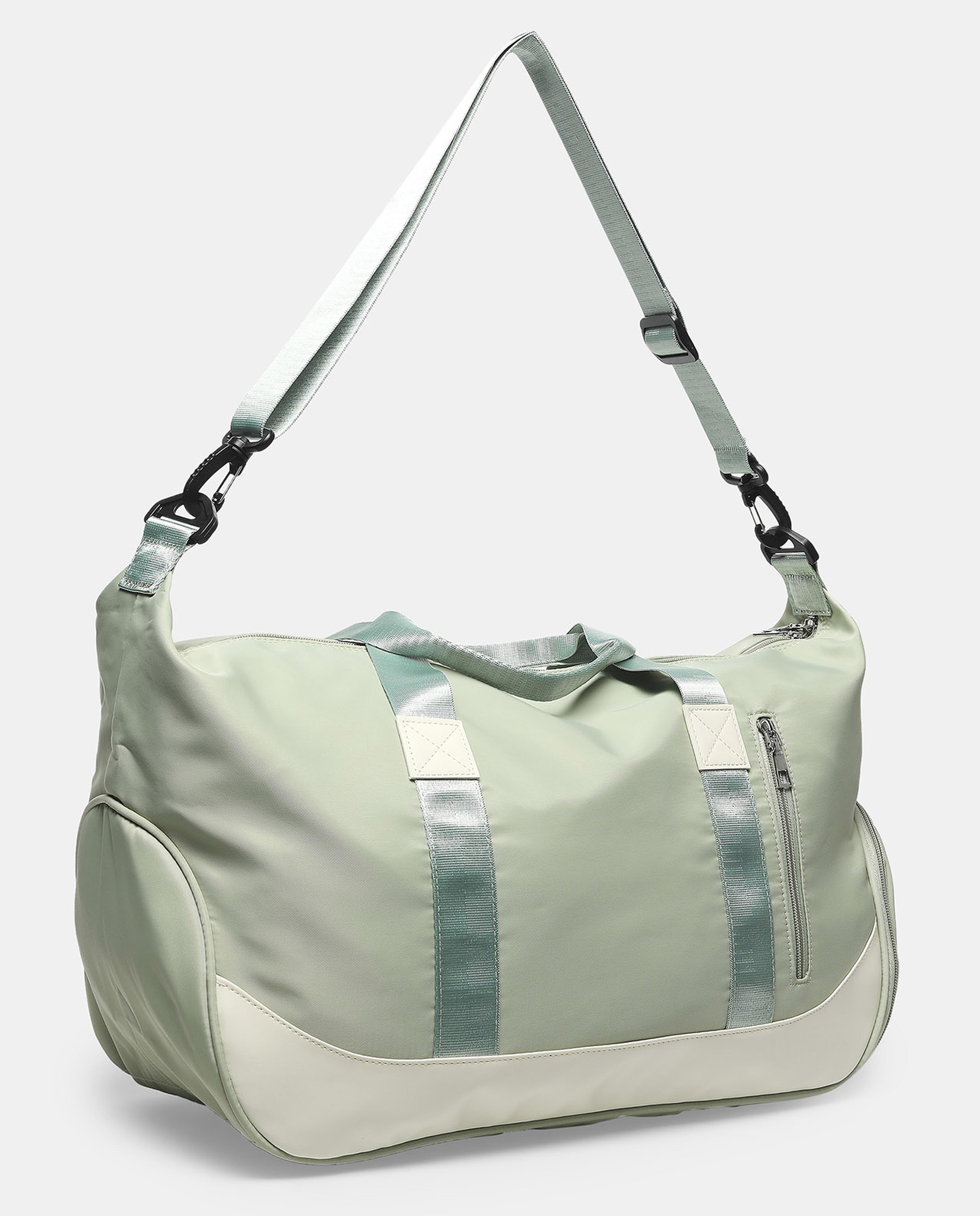 Color Block Essential Gym Bag