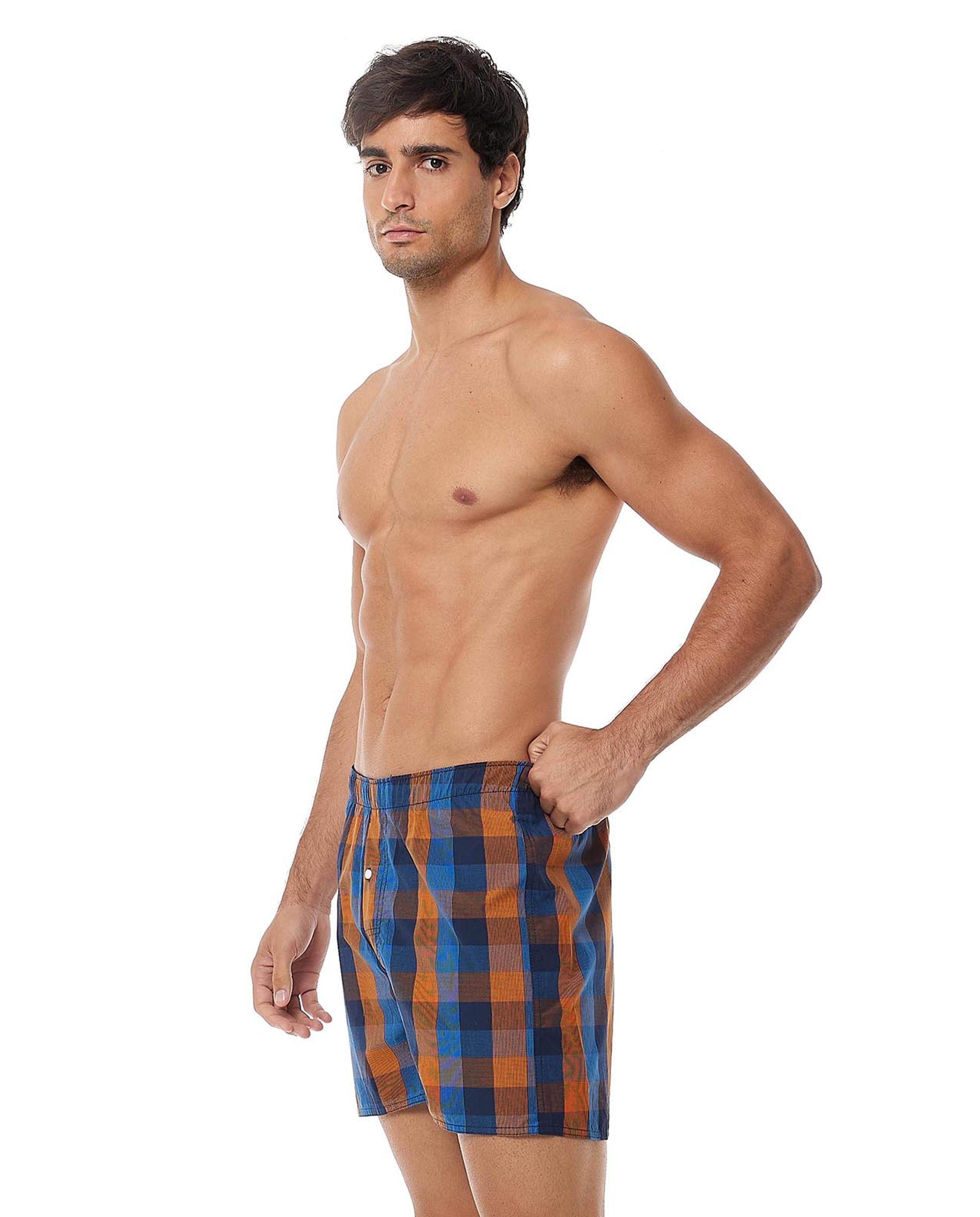 Plaid Boxer Shorts