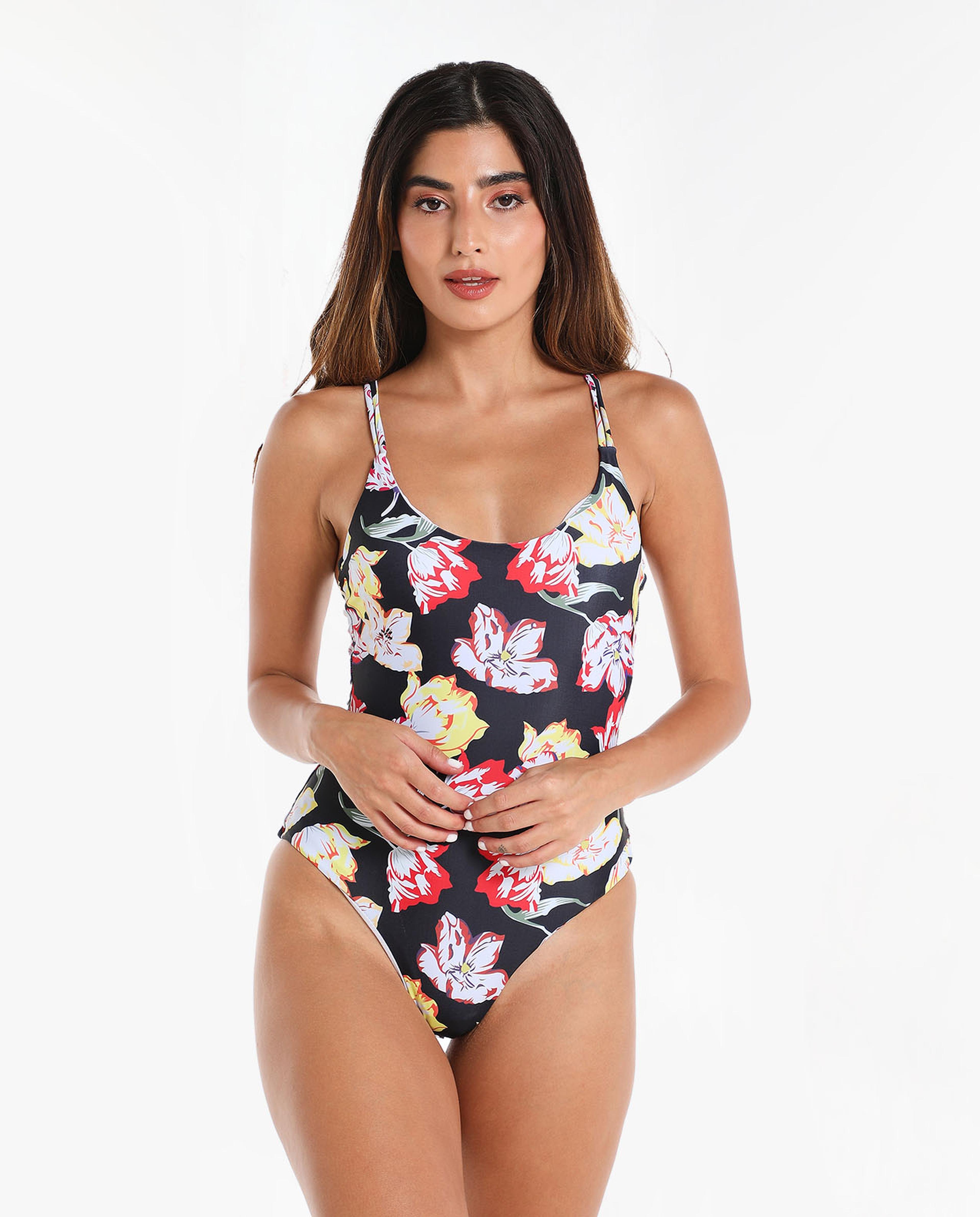 Buy Floral Pattern Women Bikini Online