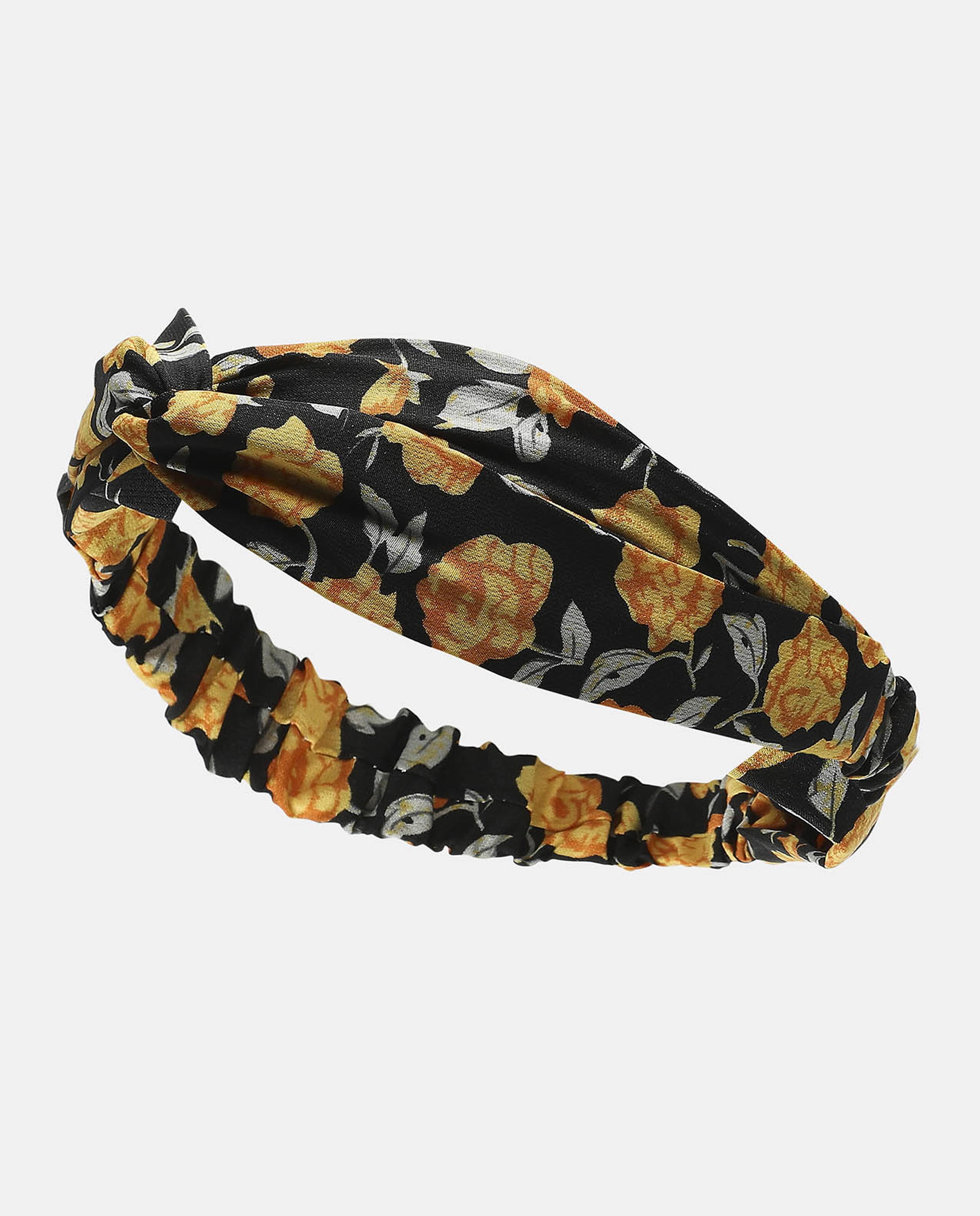 R&B Printed Knot Twisted Headband