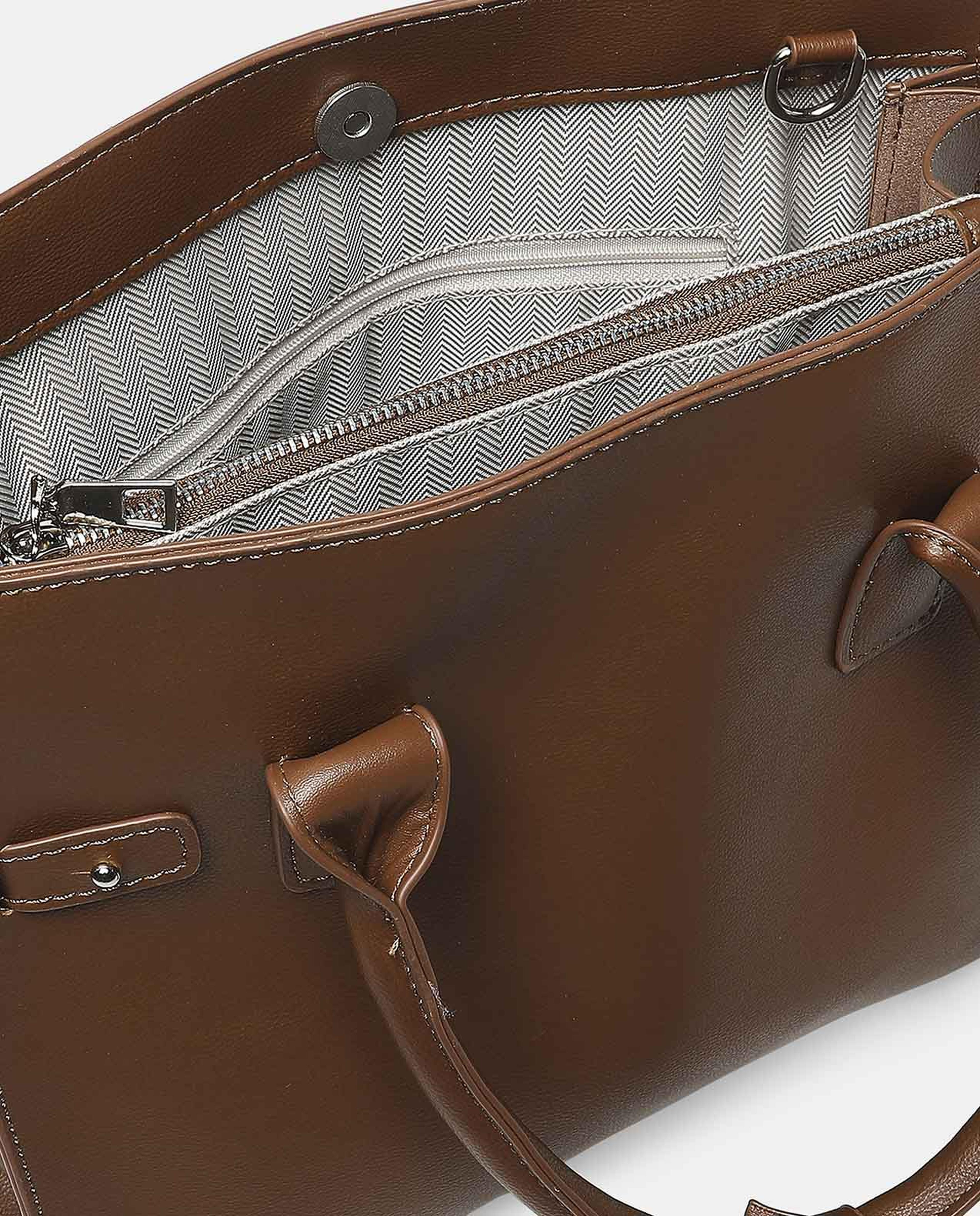 Classic Top Handle Tote Bag