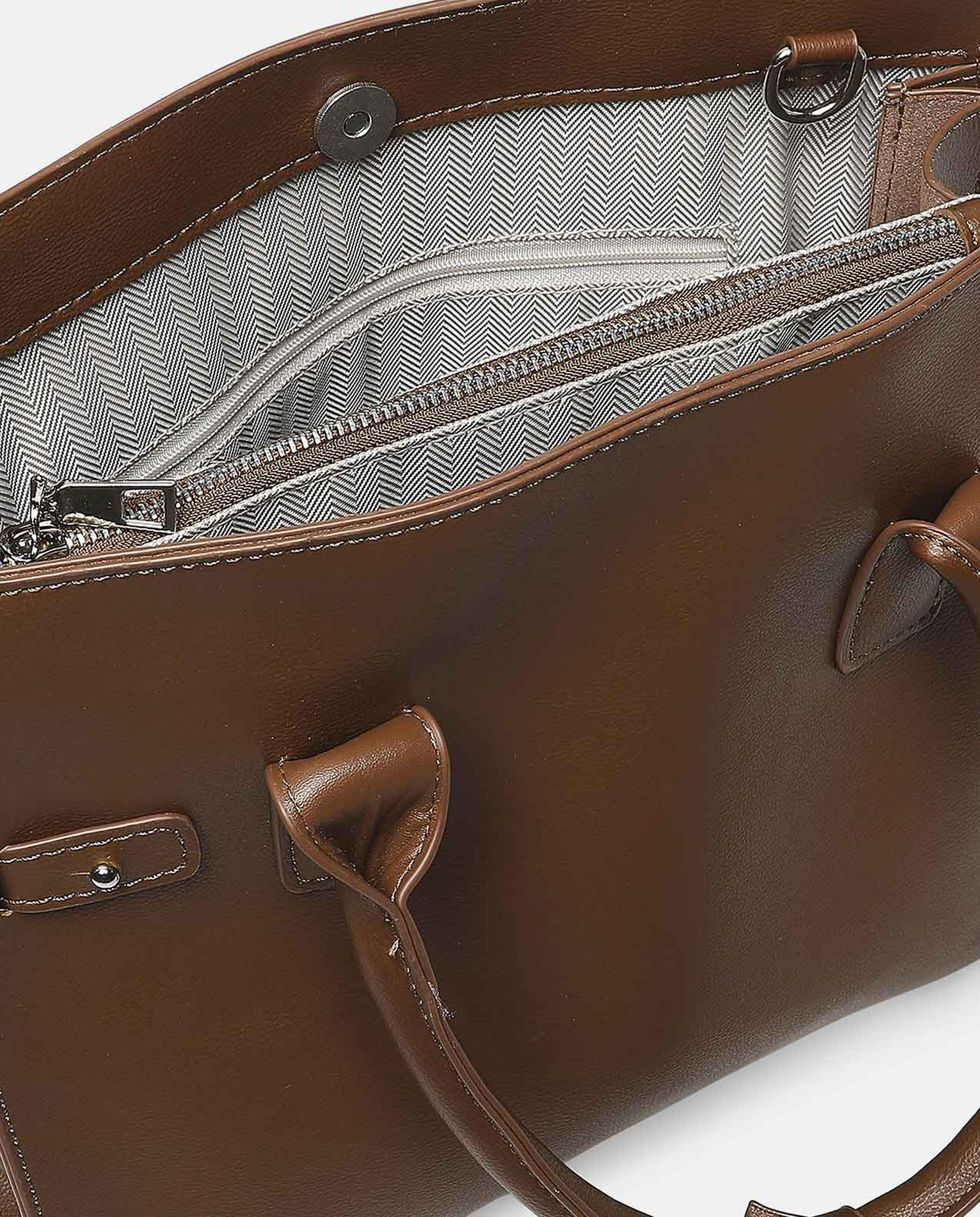 Classic Top Handle Tote Bag