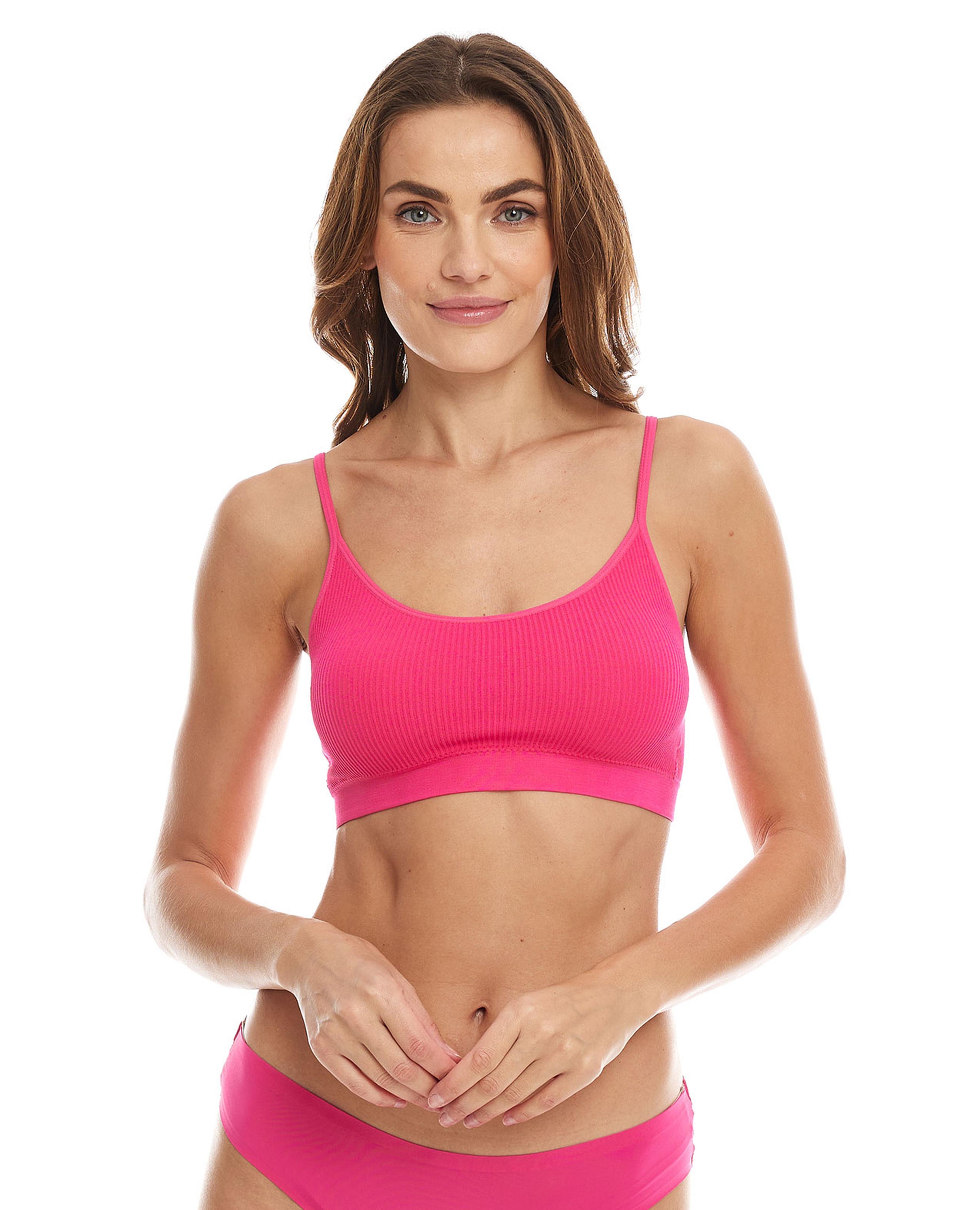 Minos Thick Padded Sports Bras for Women Women's Solid Color