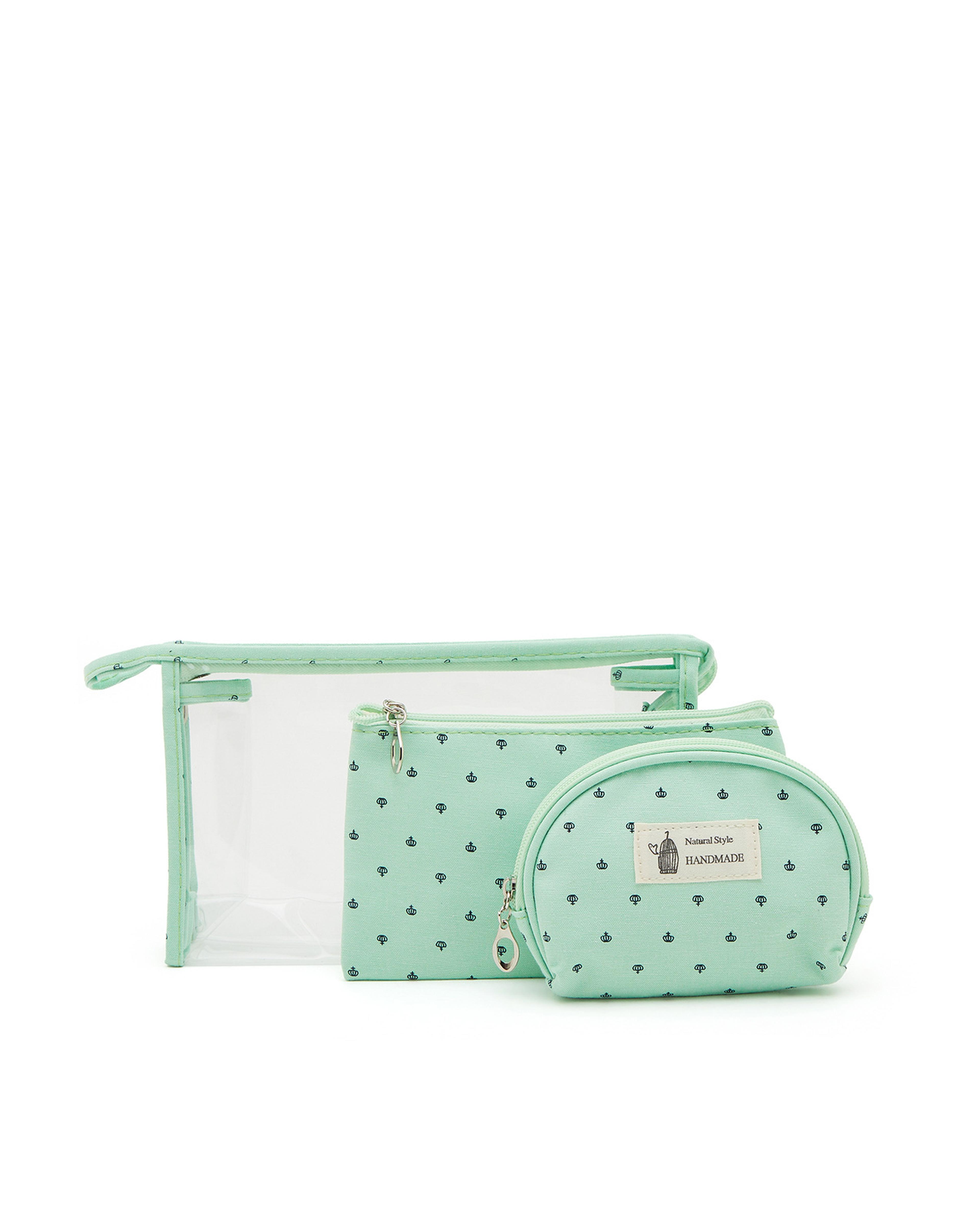 3 Piece Compact Pouch Set