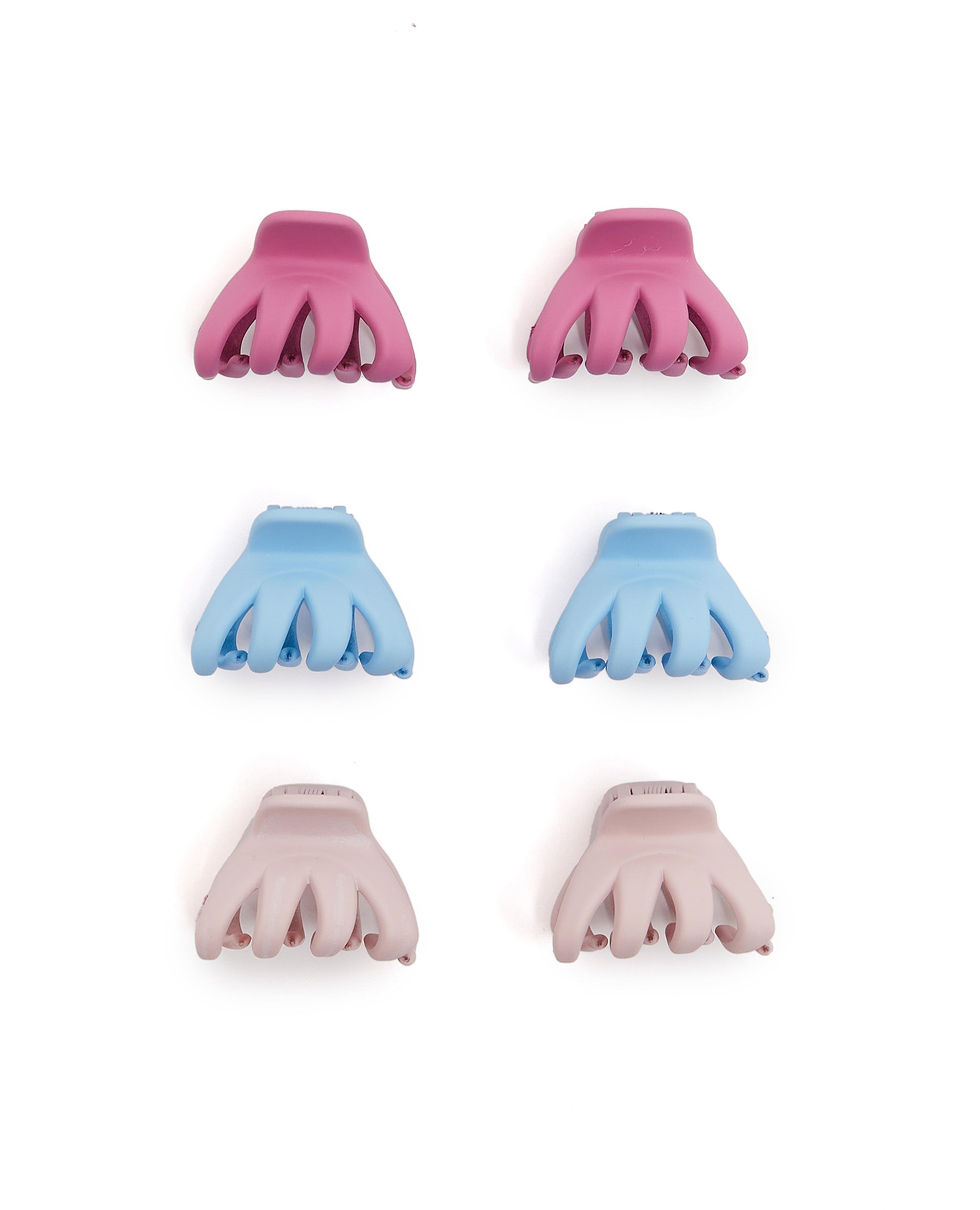 Pack of 6 Mini Claw Clips