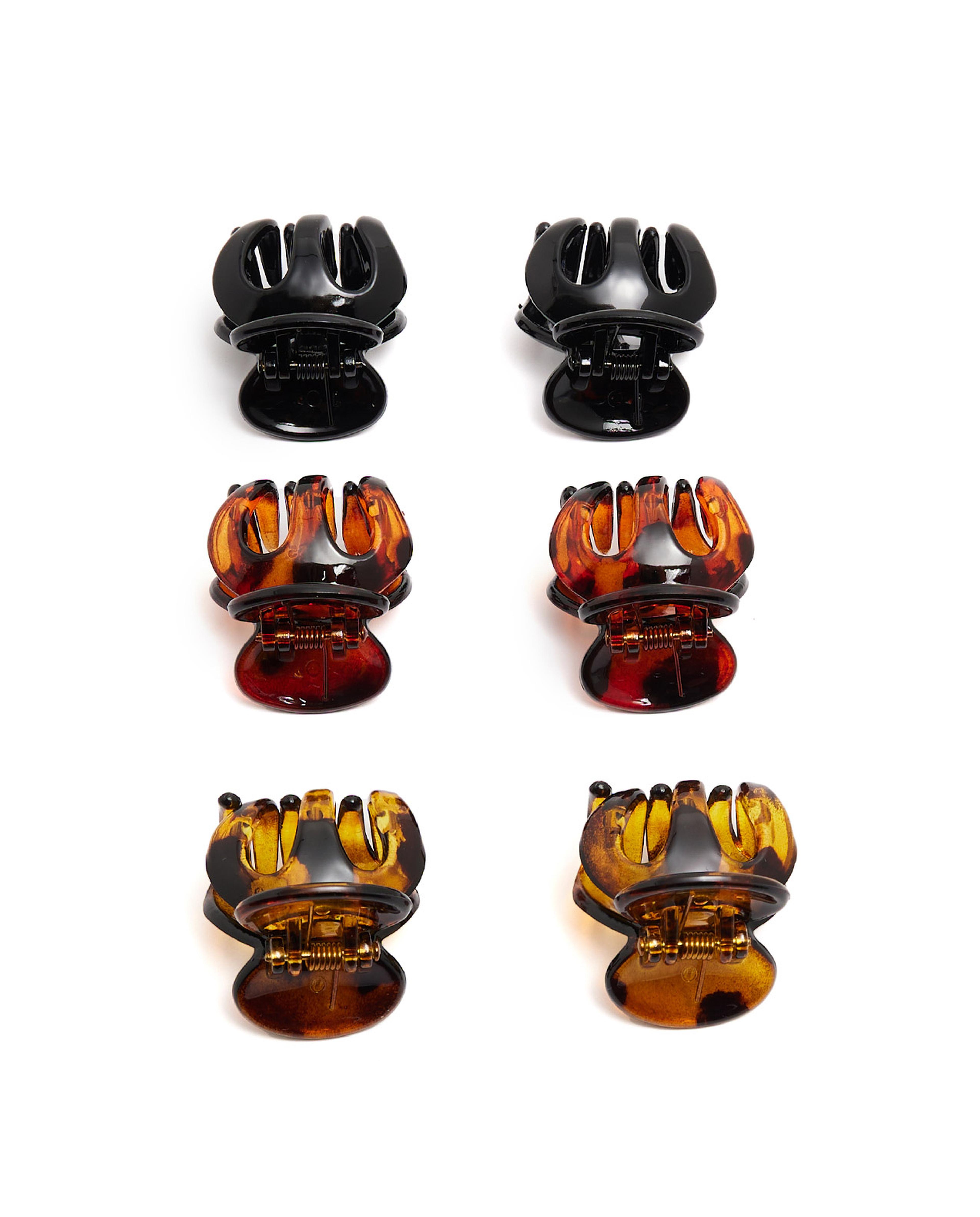 Pack of 6 Mini Claw Clips