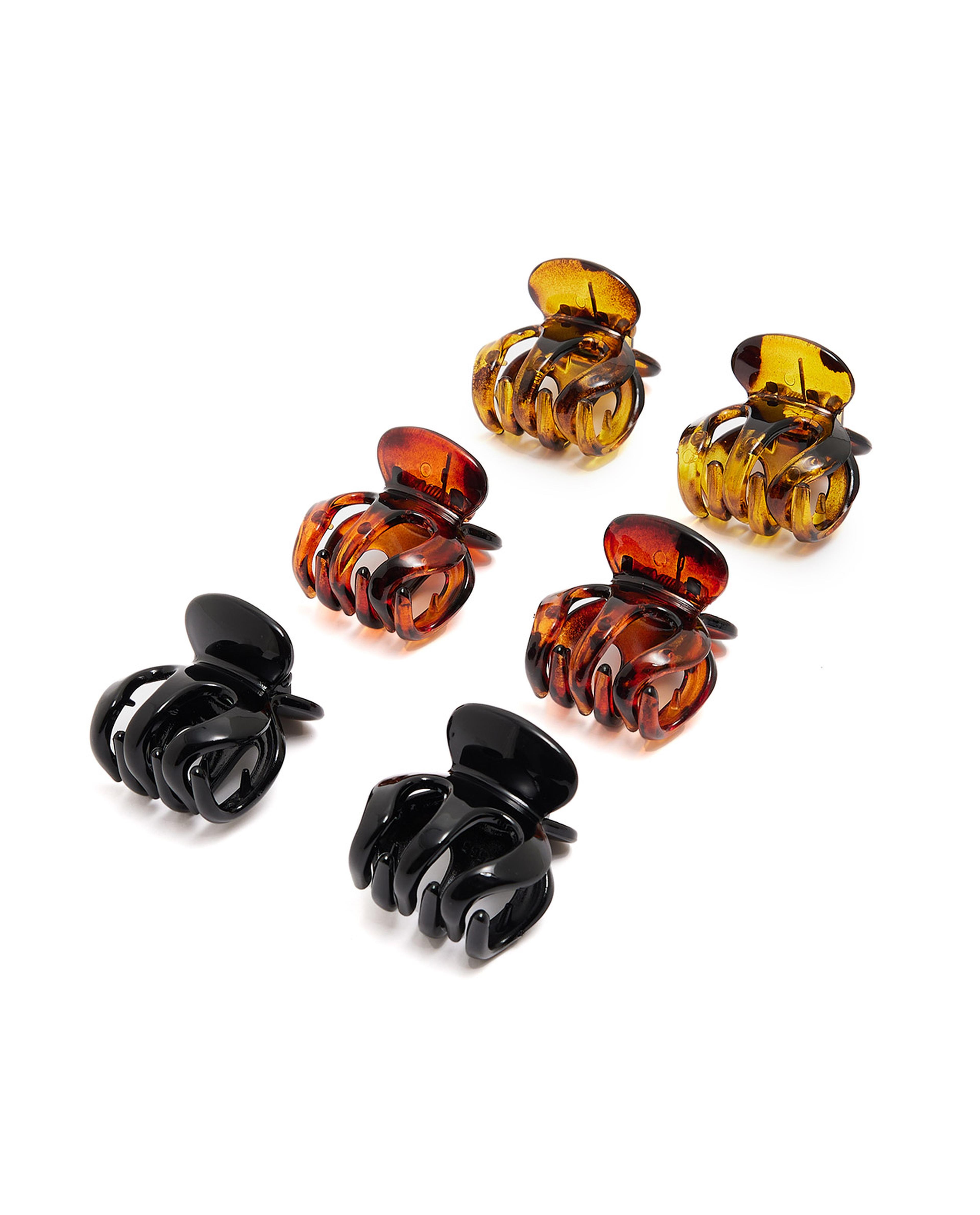 Pack of 6 Mini Claw Clips