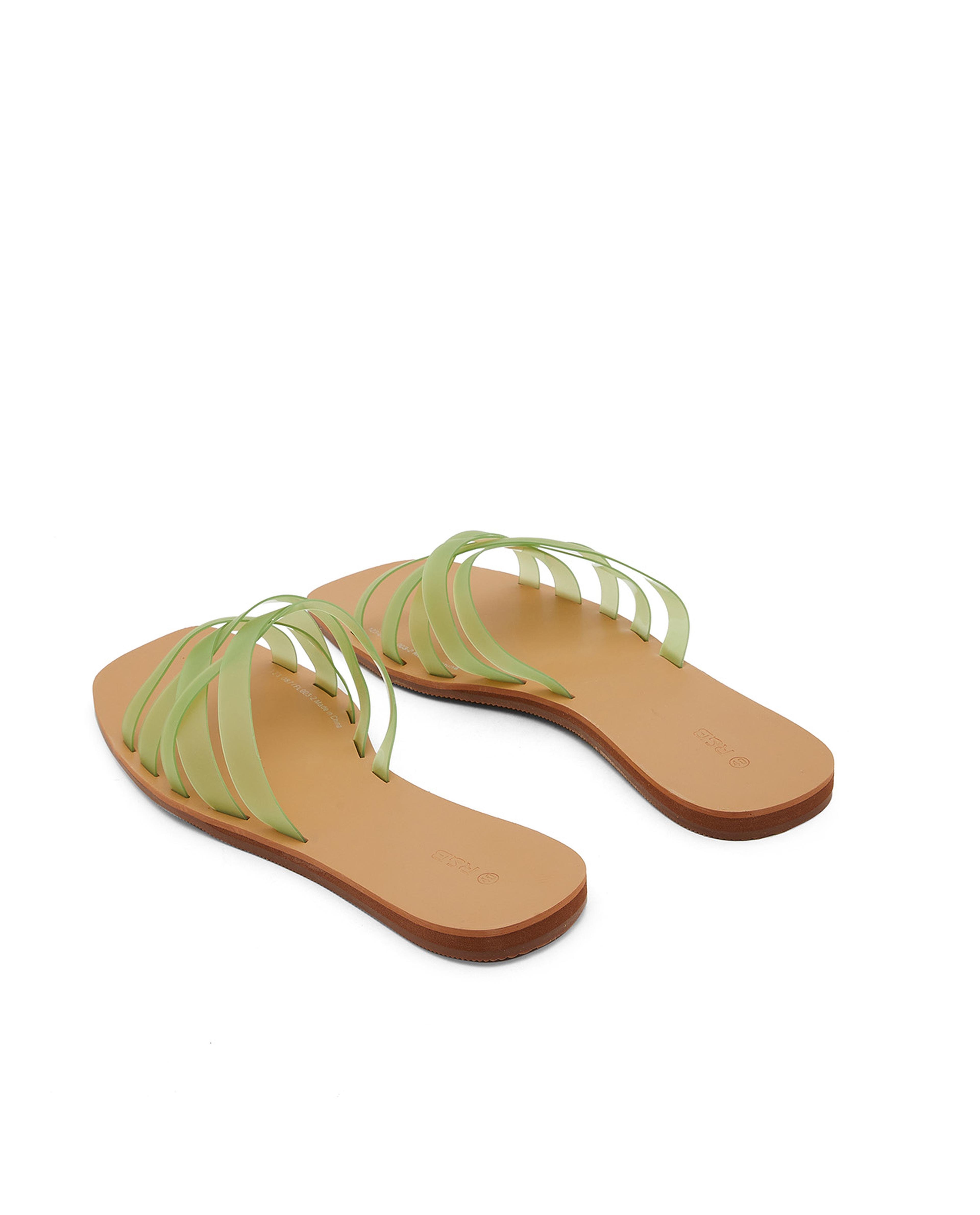 Criss-Cross Strap Flat Sandals
