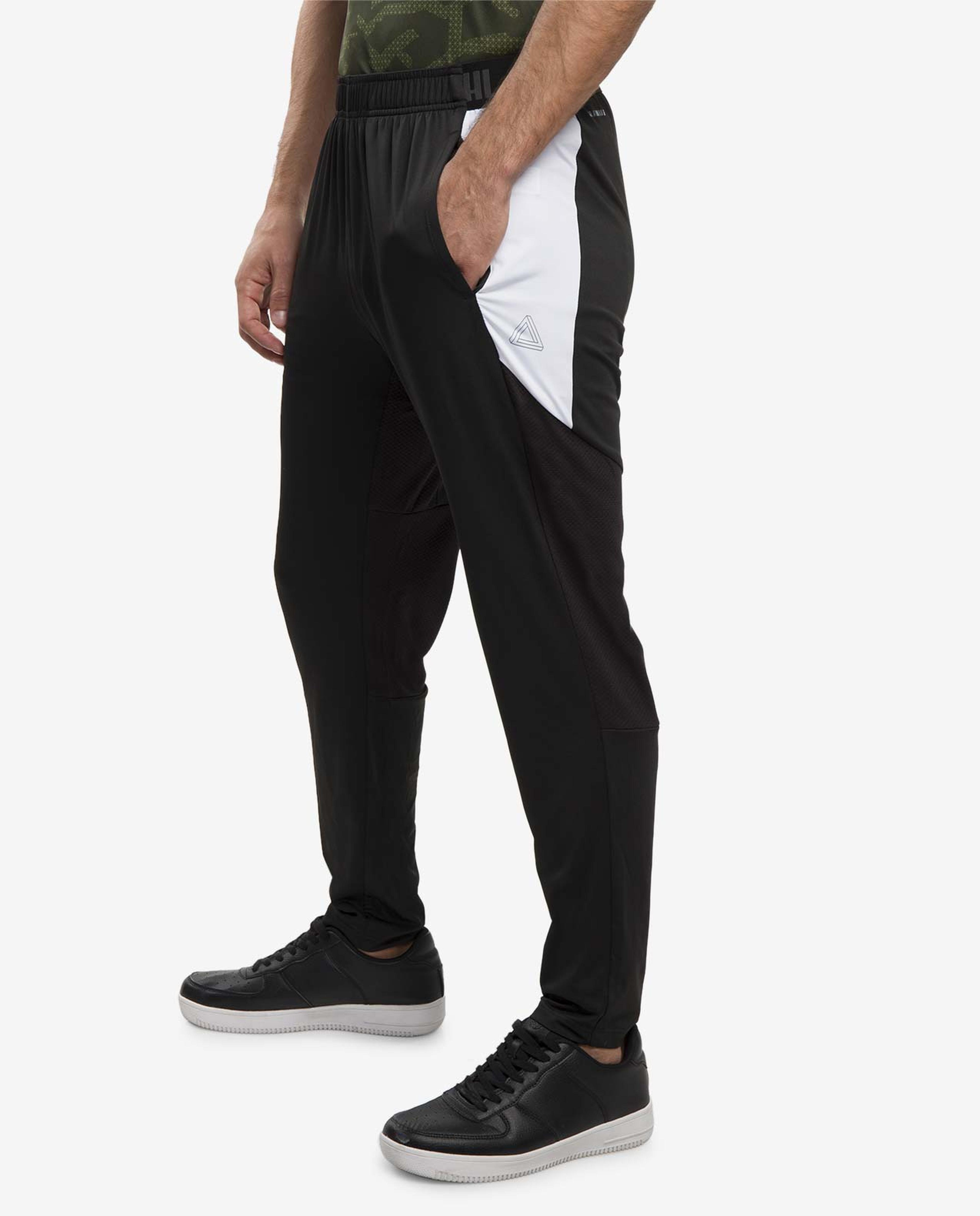 Black Activewear Basic Track Bottom