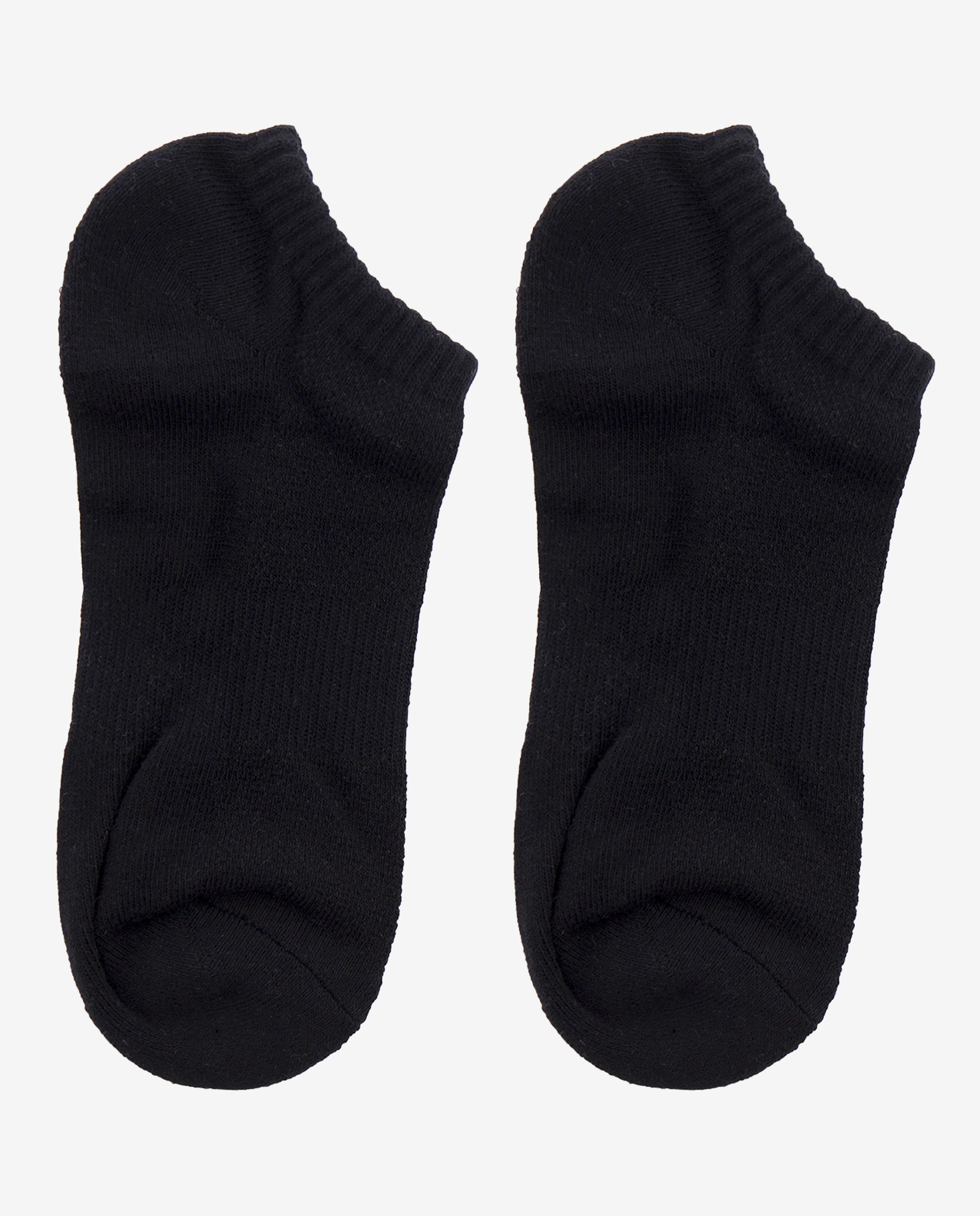 Black Mens Ankle Socks