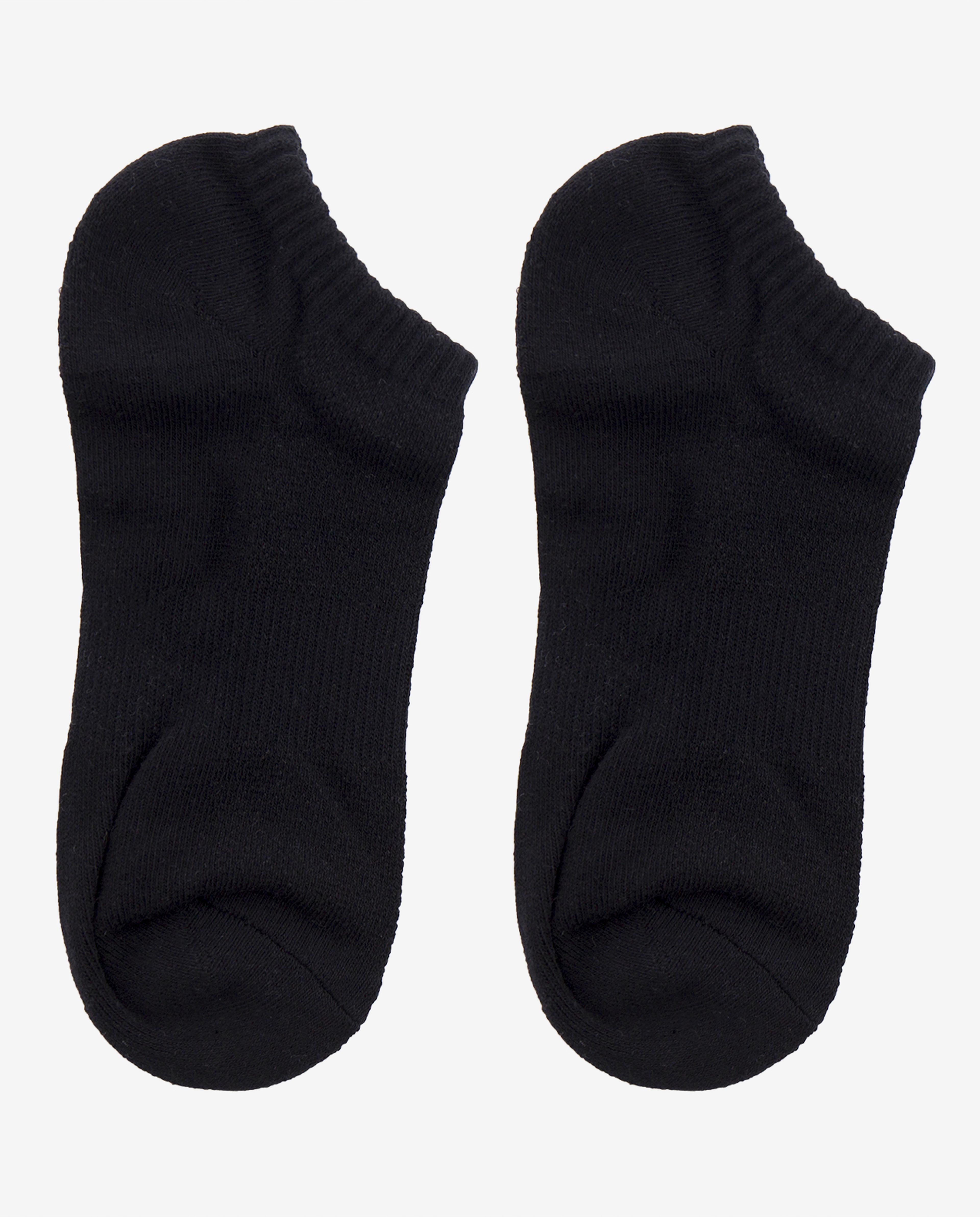 Black Mens Ankle Socks