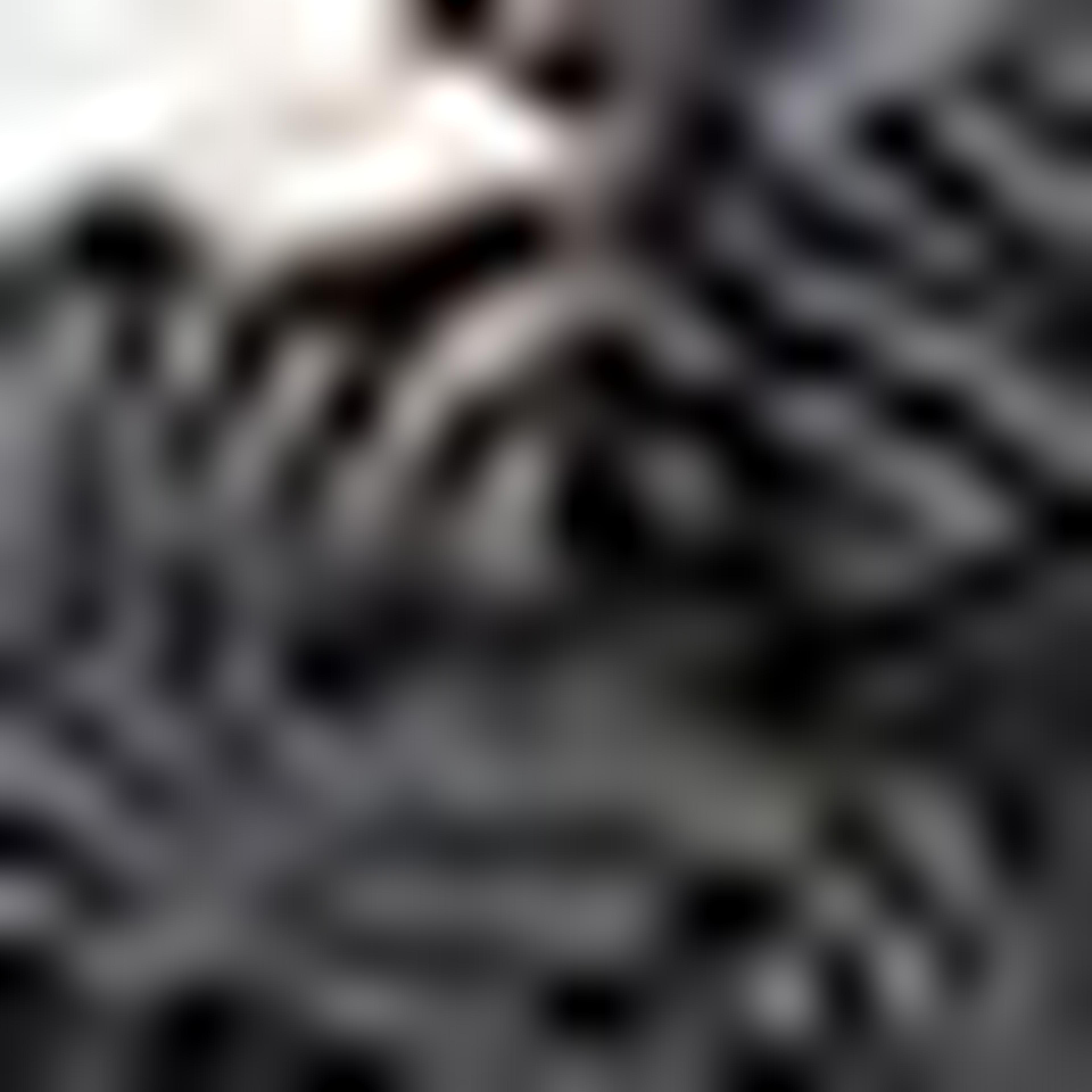 Black Pattern Hair Scrunch Rubber band