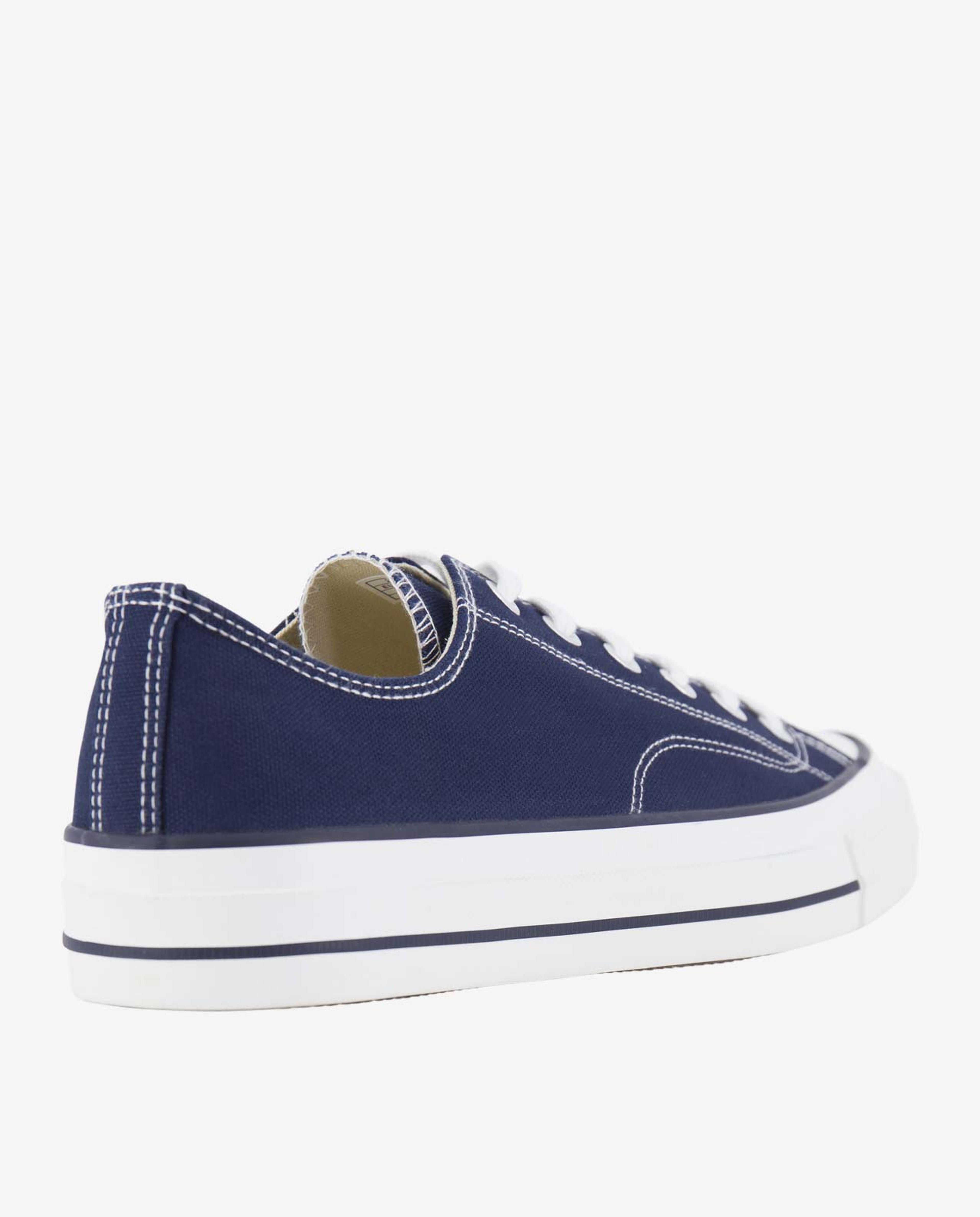Blue Canvas Shoes