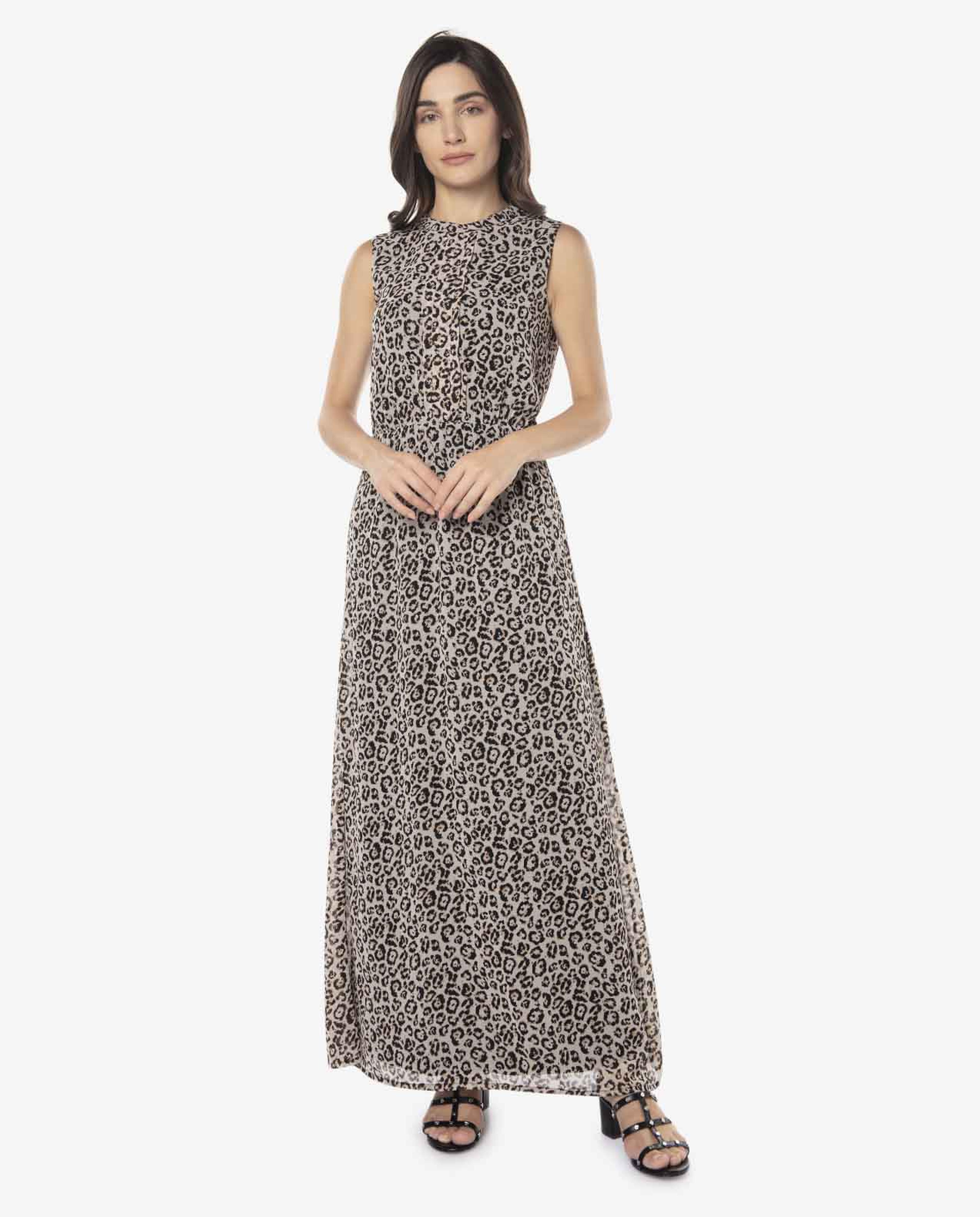 Beige Maxi Dress