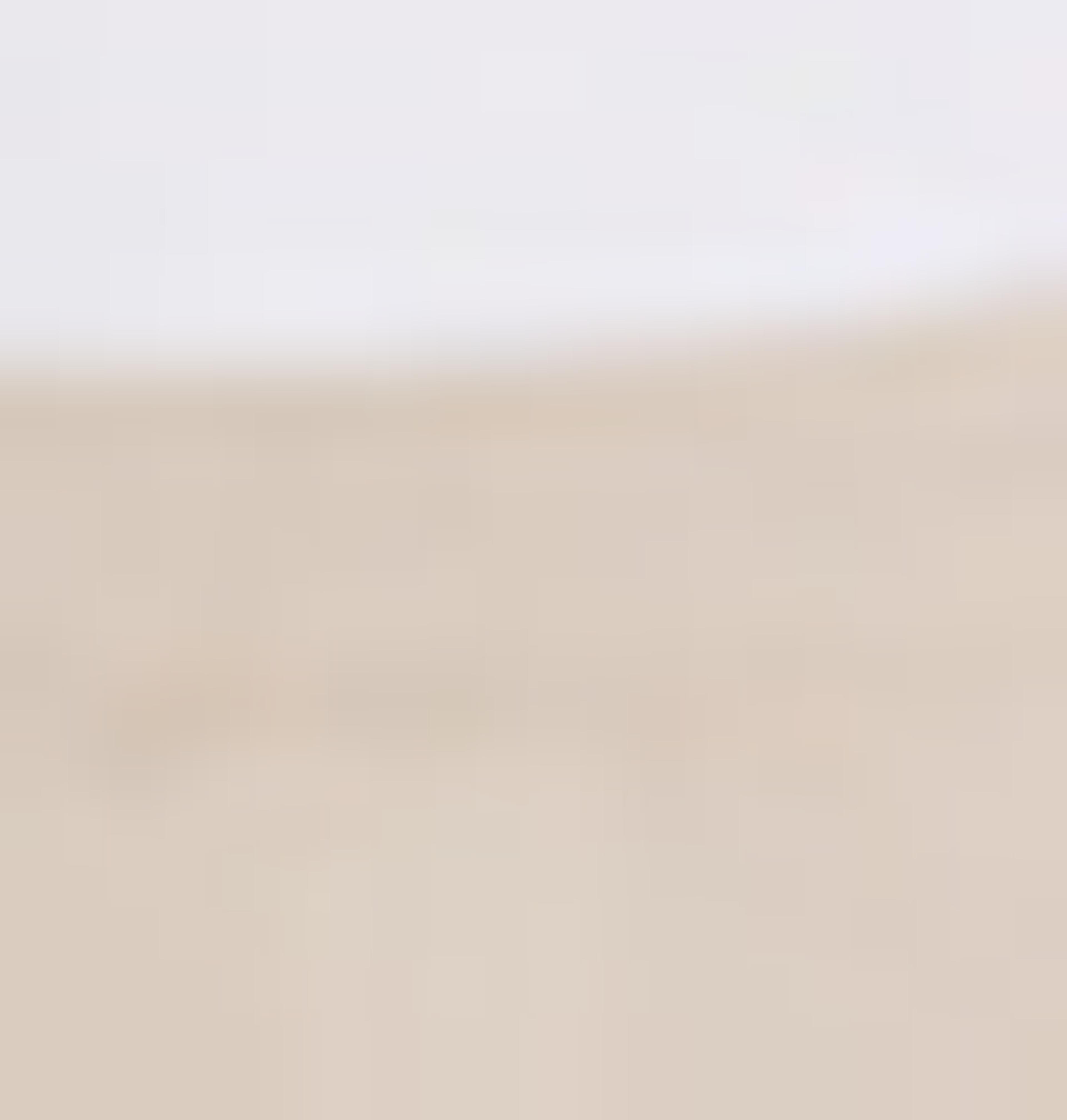Beige Polyester Knit Pant