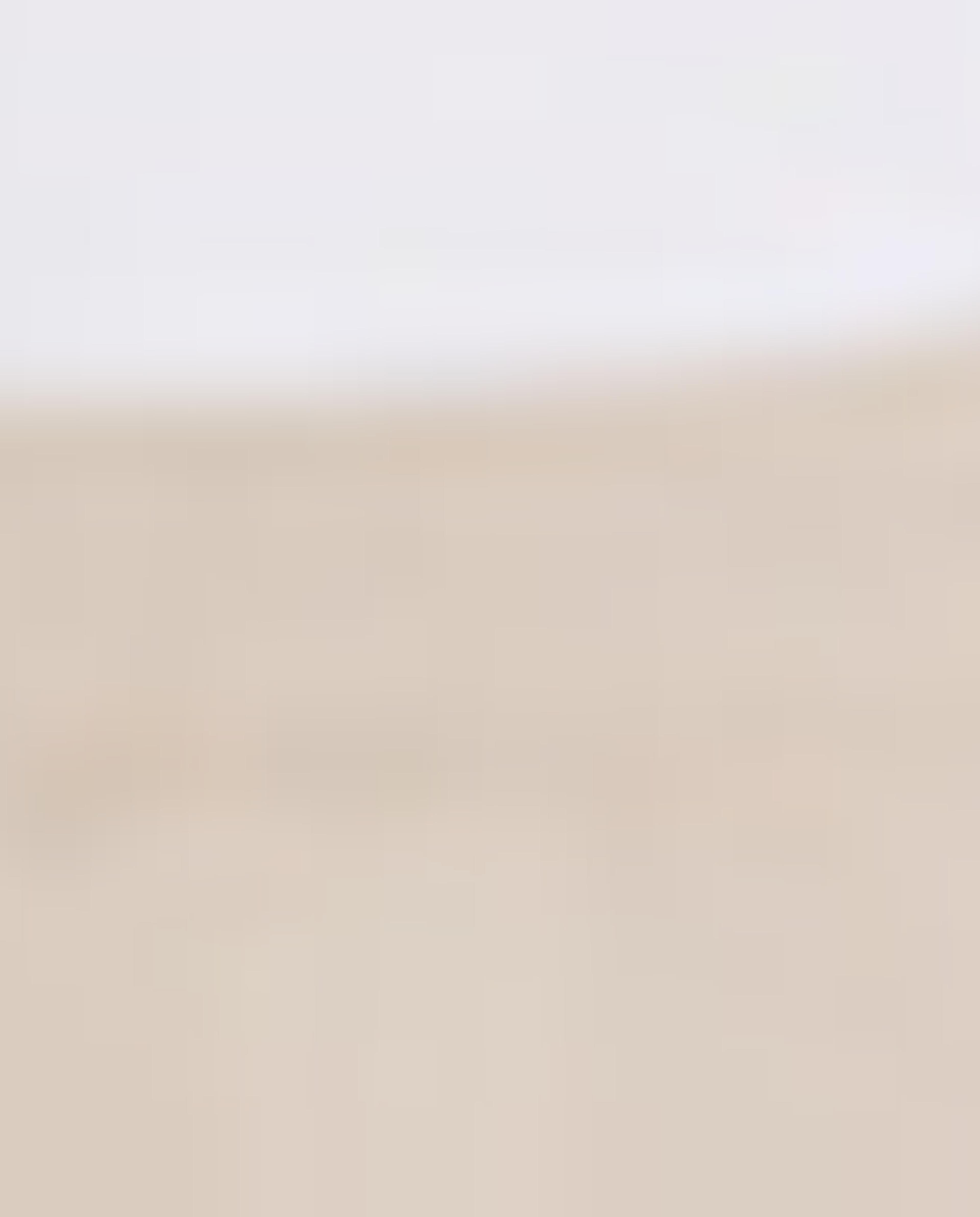 Beige Polyester Knit Pant
