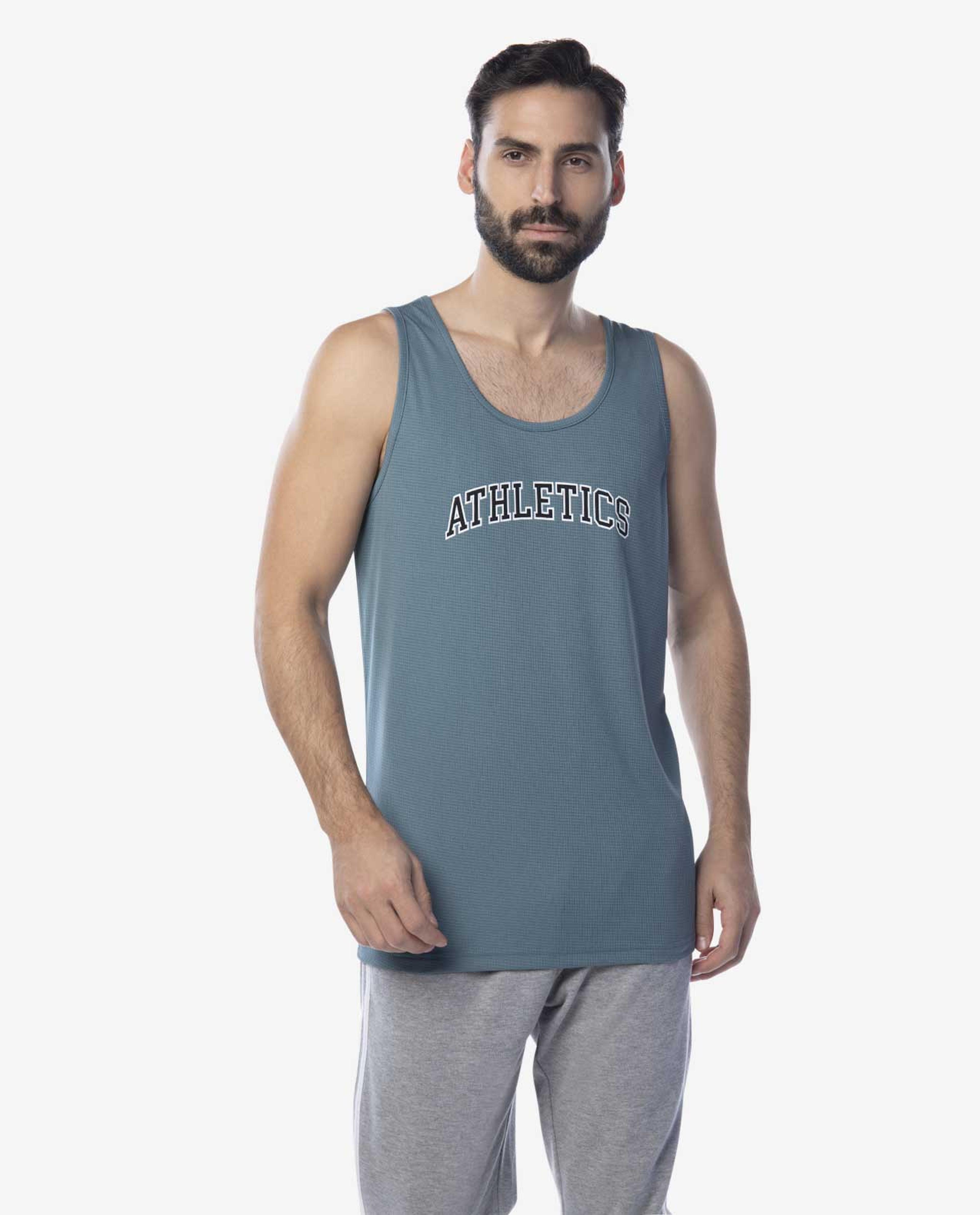 Green Graphic Tank