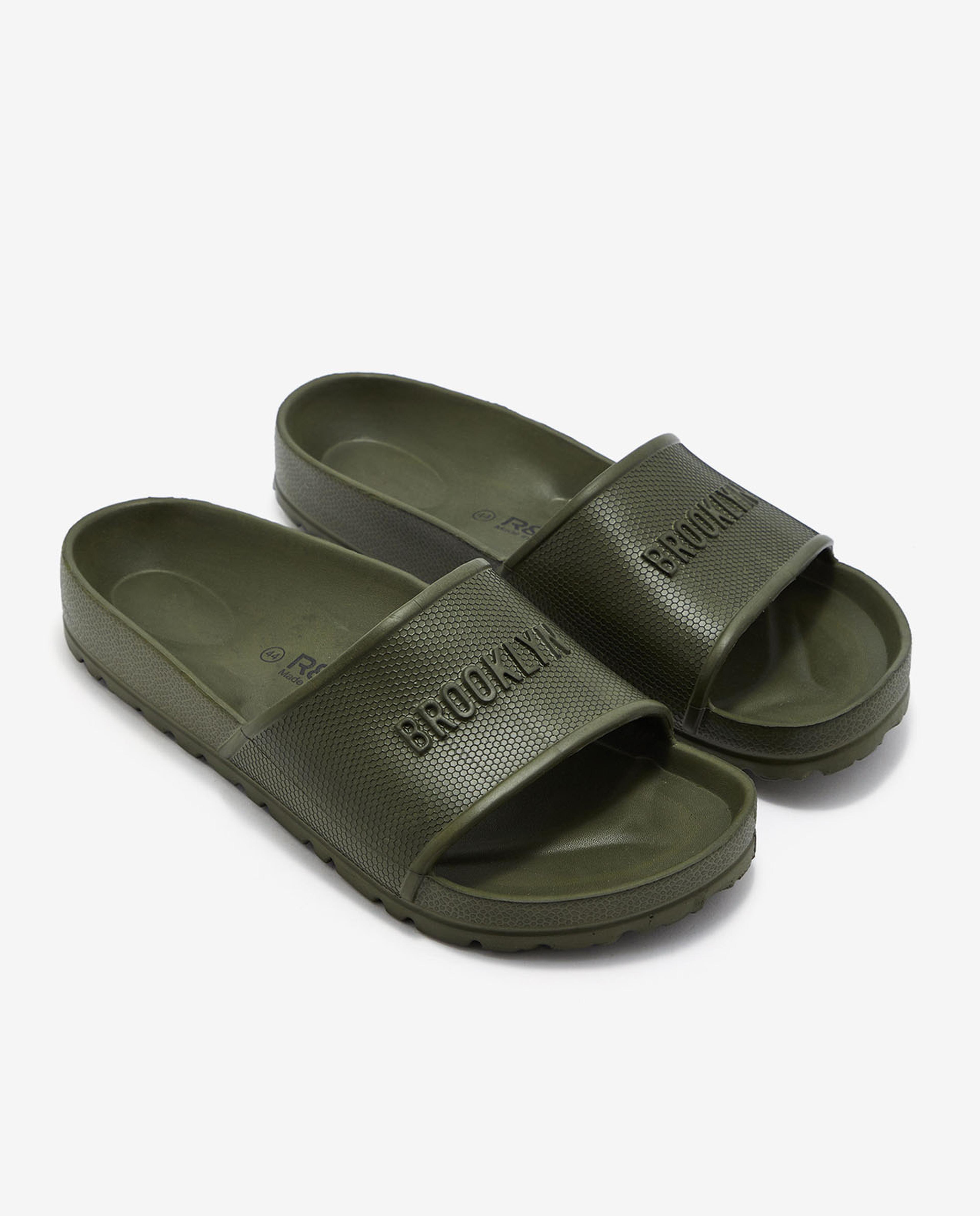 Green Slides For Men