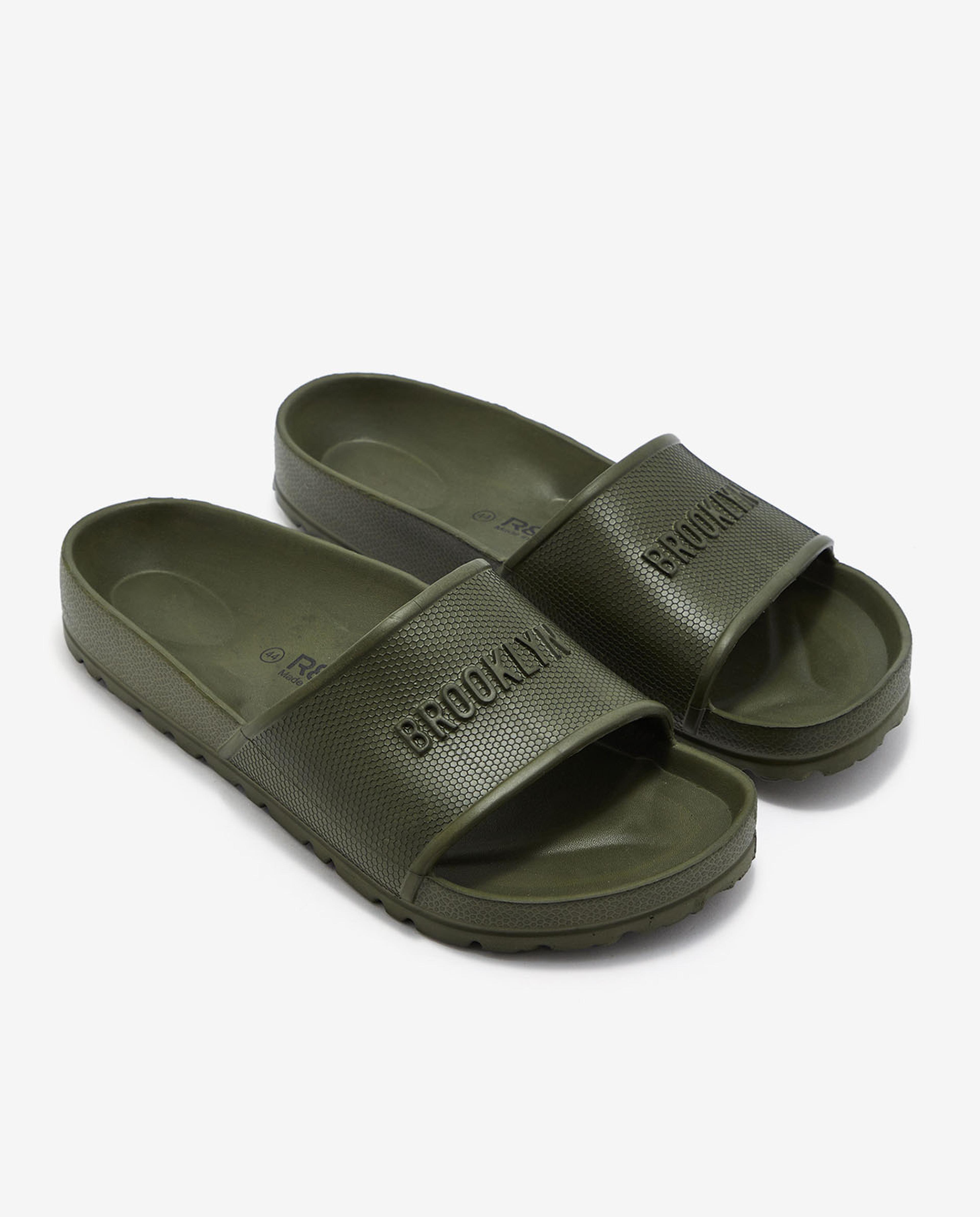 Green Slides For Men