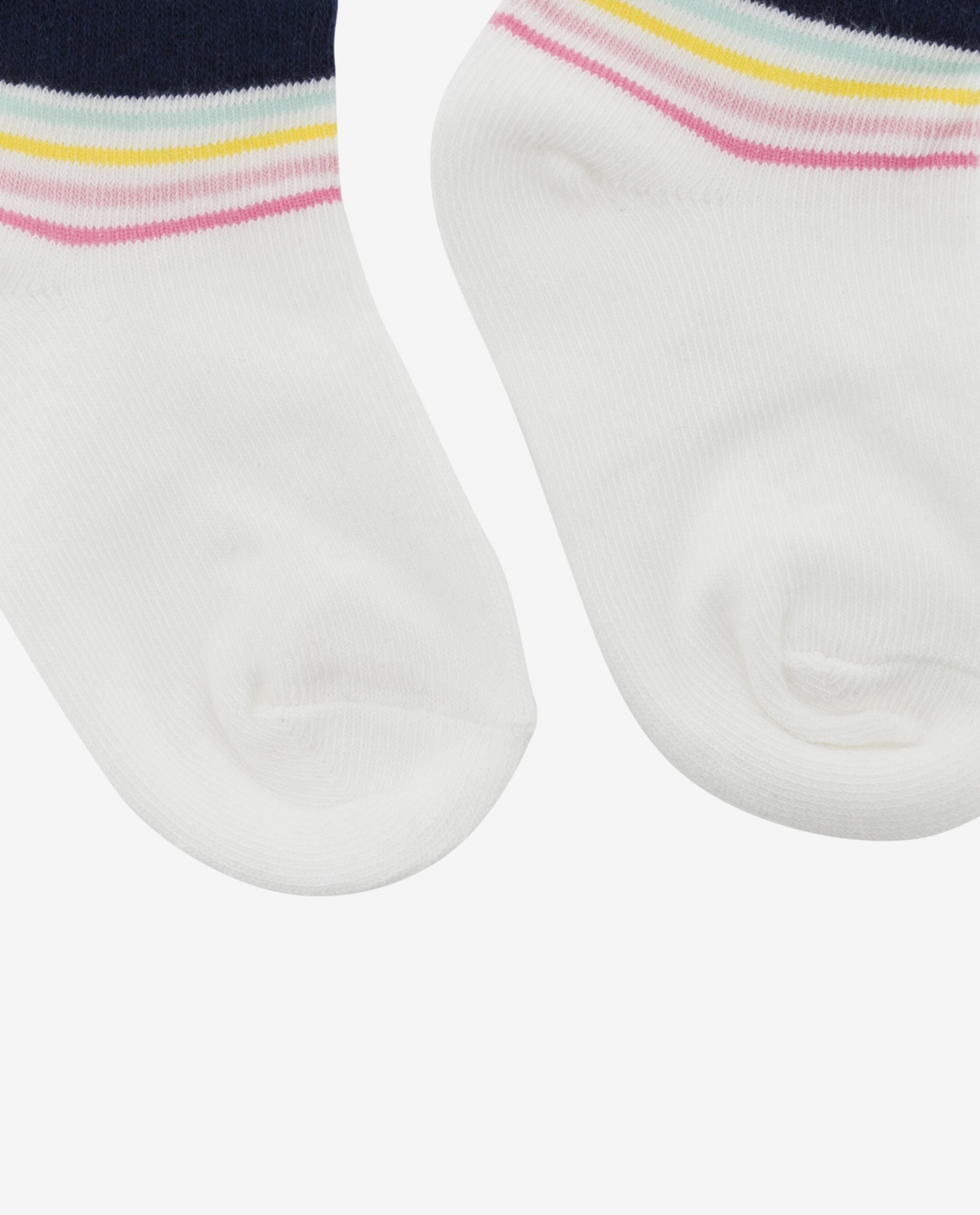Multi Ankle Socks-Pack Of 3