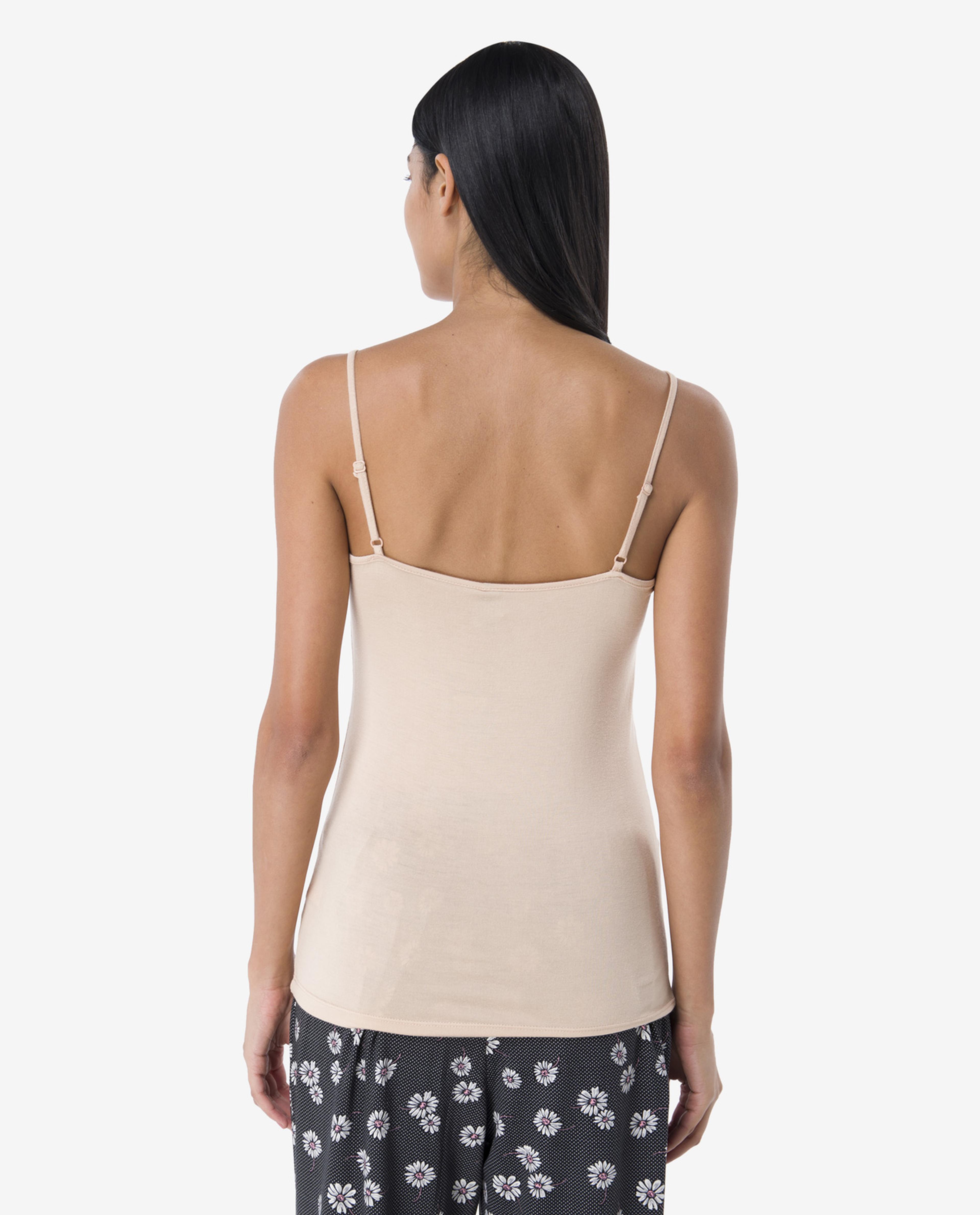 Nude Lingerie Basic Single Camisole