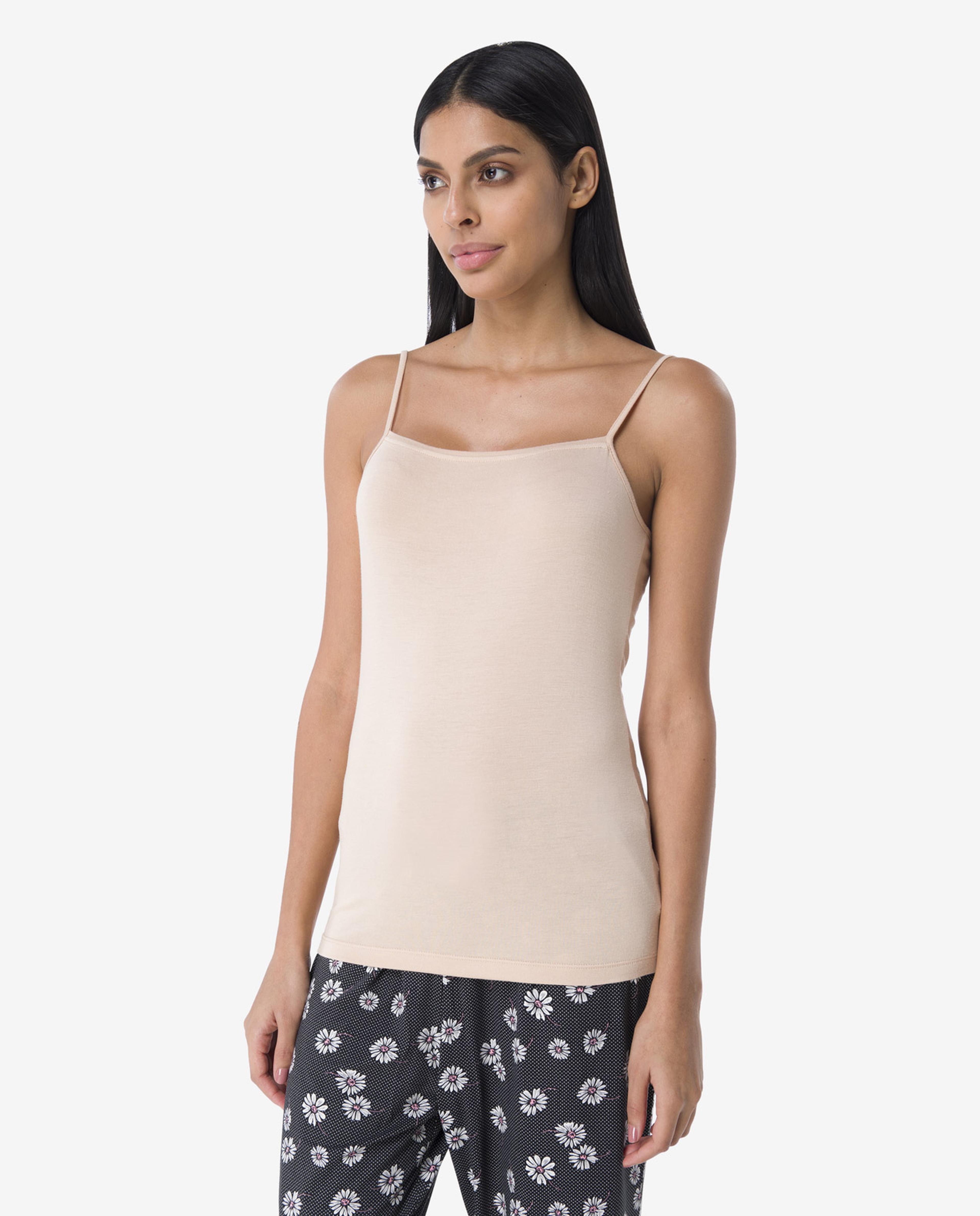 Nude Lingerie Basic Single Camisole