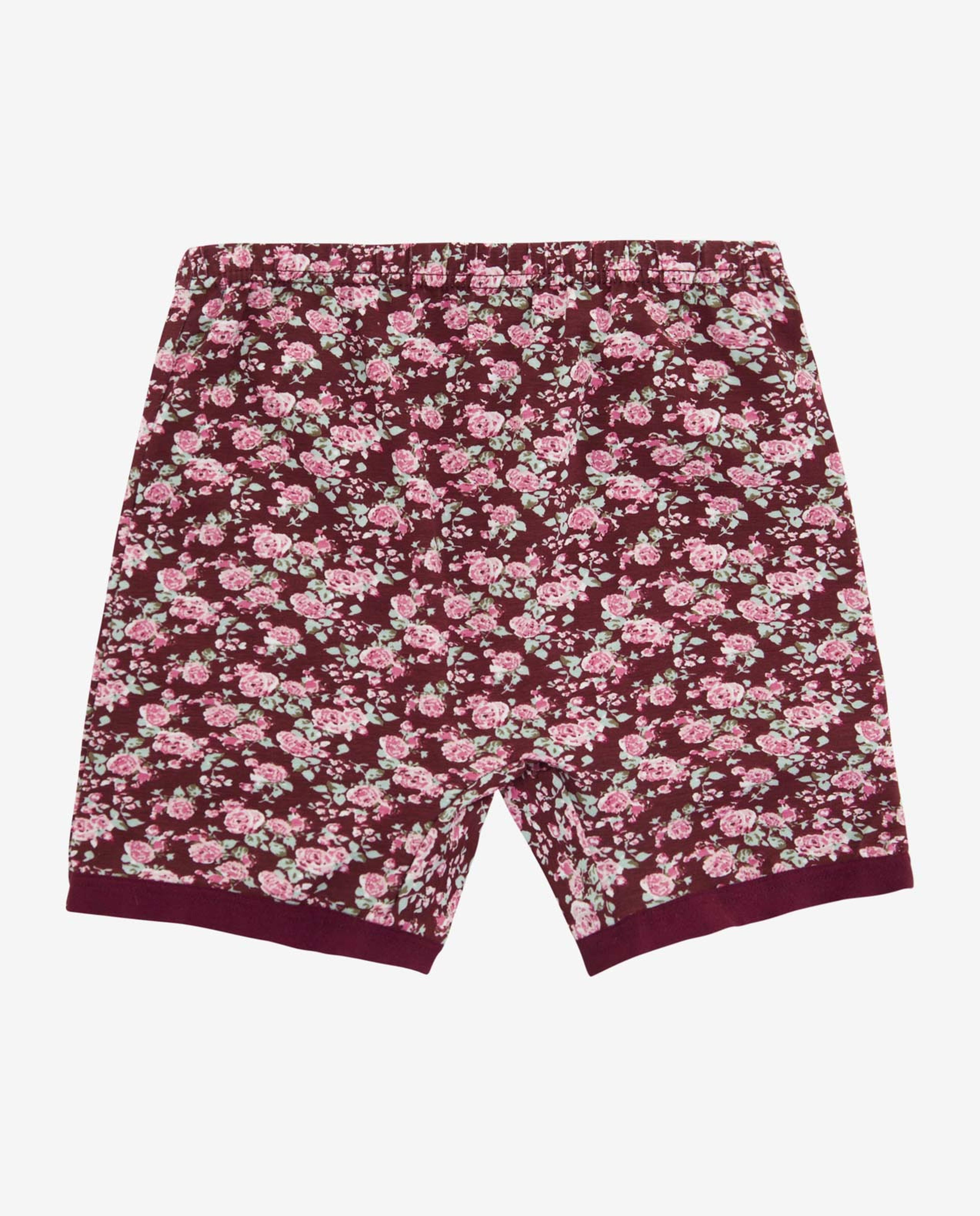 Multi-Colored Elastic Bikini Bottom Shorts