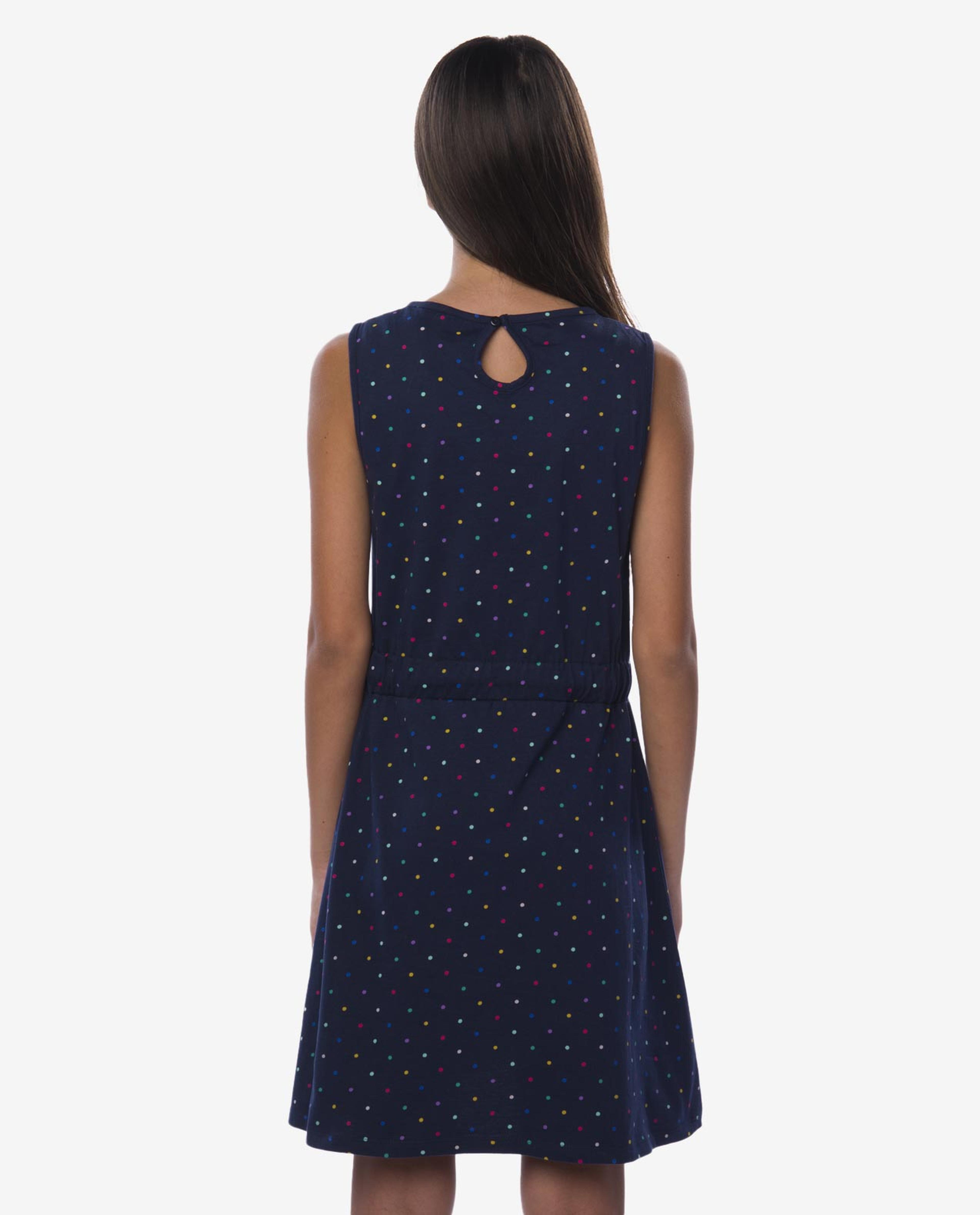 Blue Basic Dress