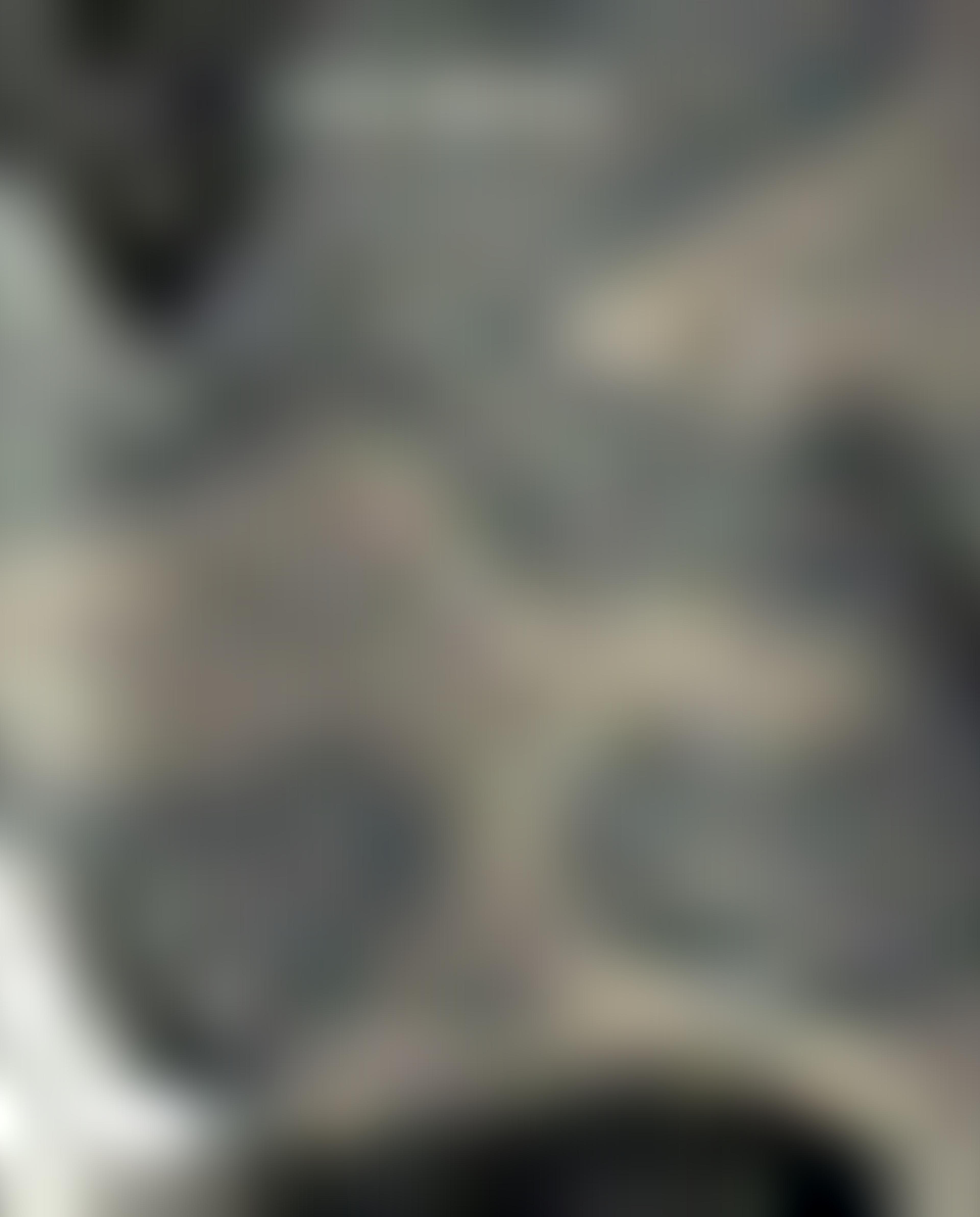 Grey Camo Print Skinny Fit Woven Pants