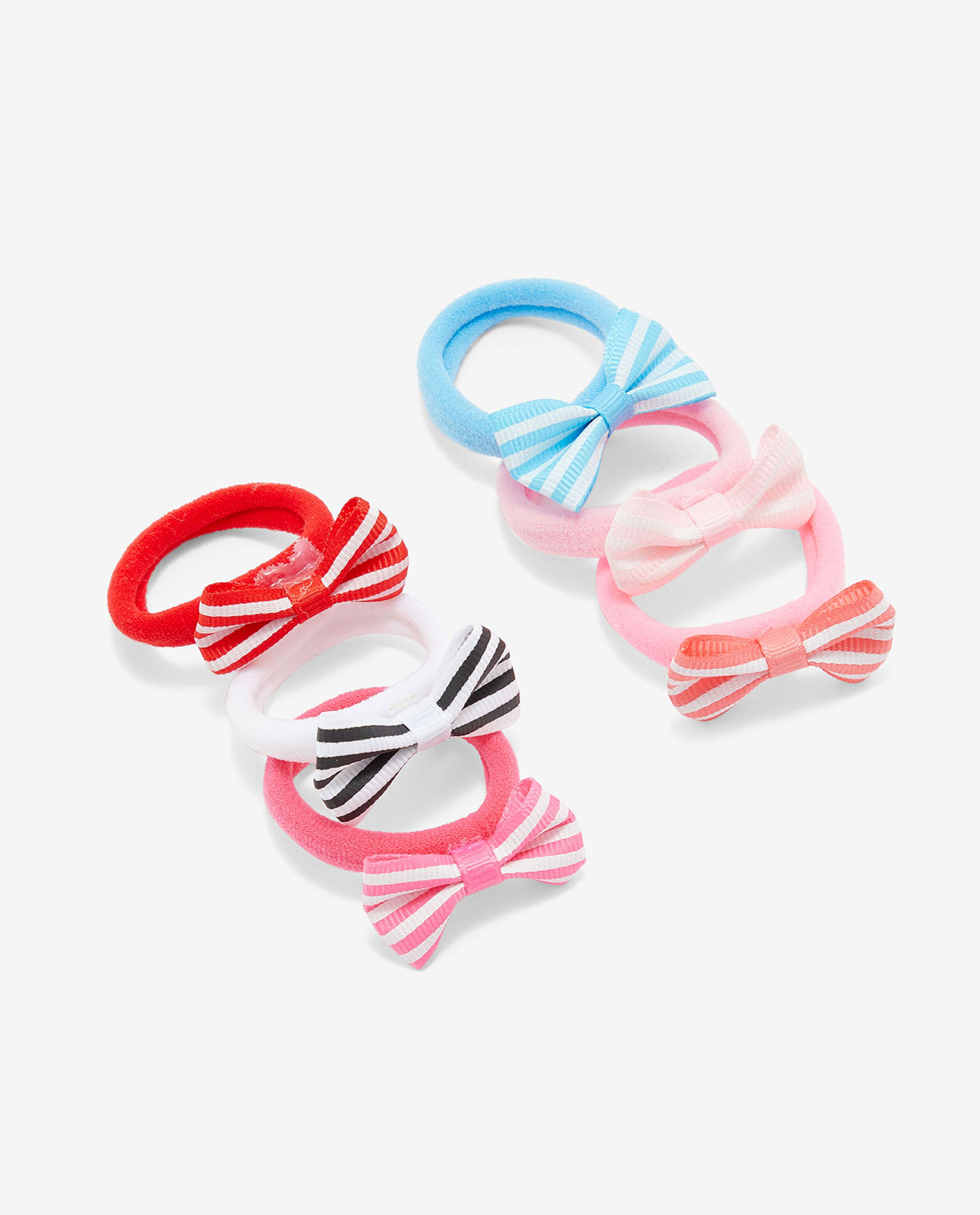 Multi Girls Hair Ponytail 6Pcs