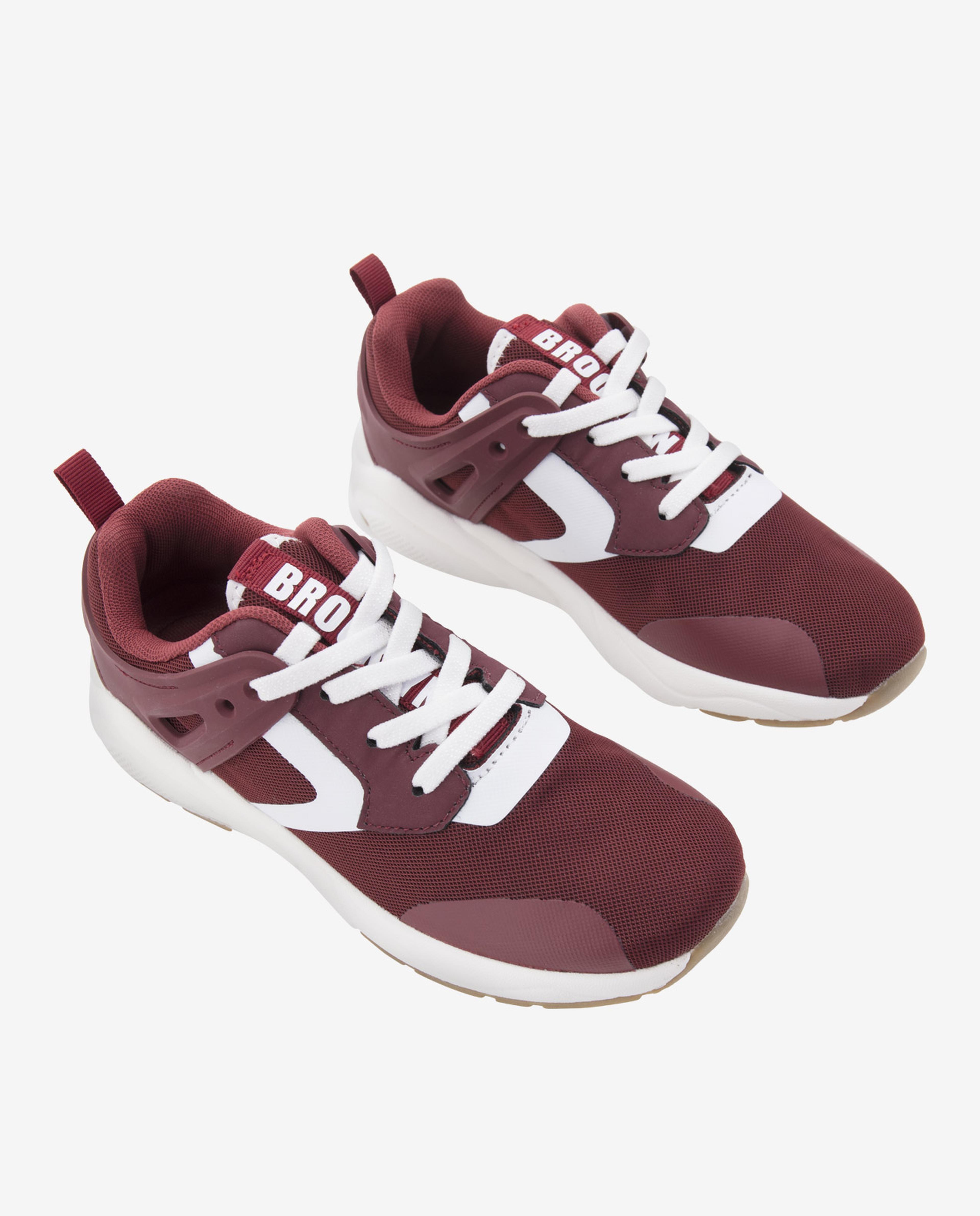Burgundy Sports Shoes