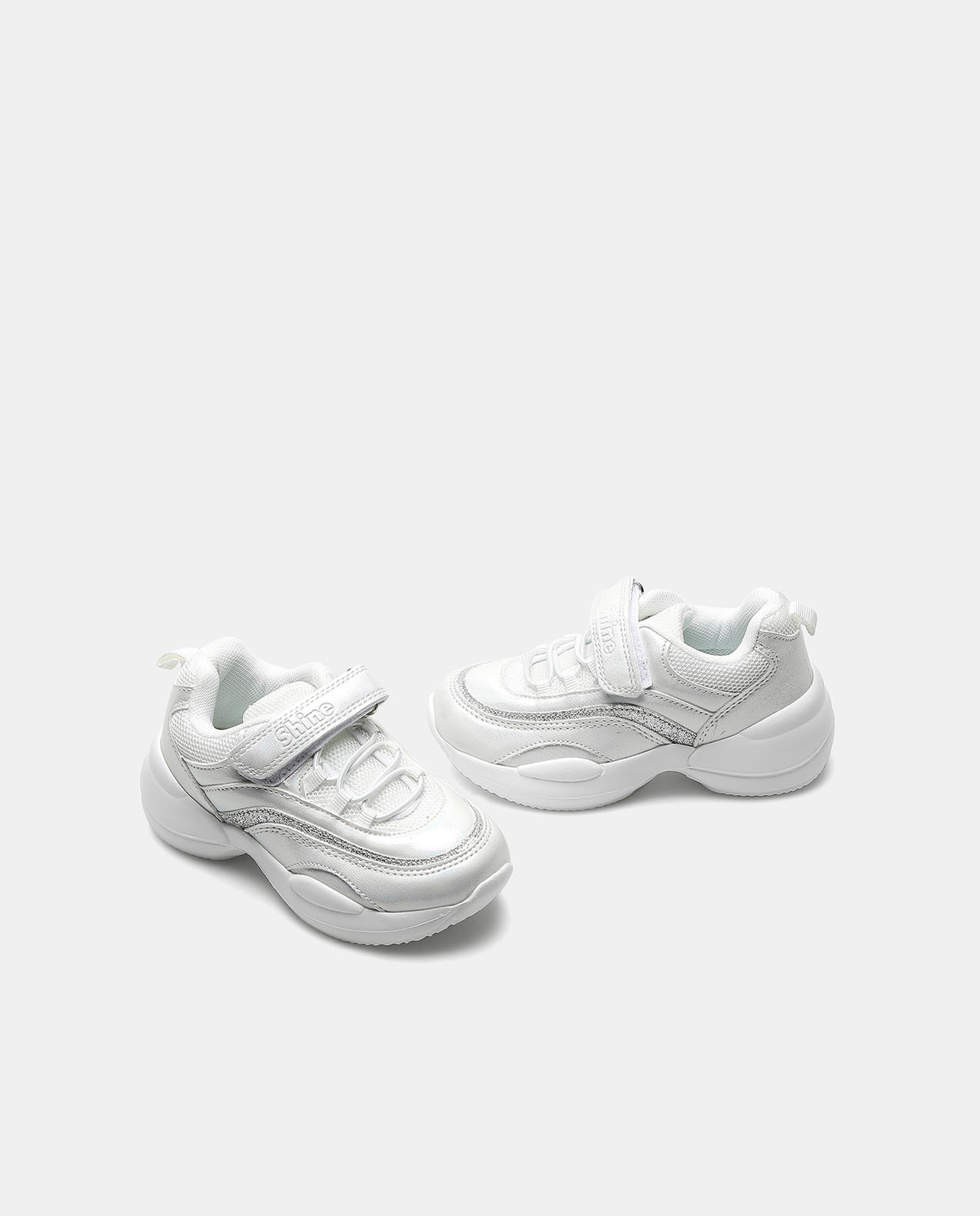 Girl's Velcro Strap Sports Shoes