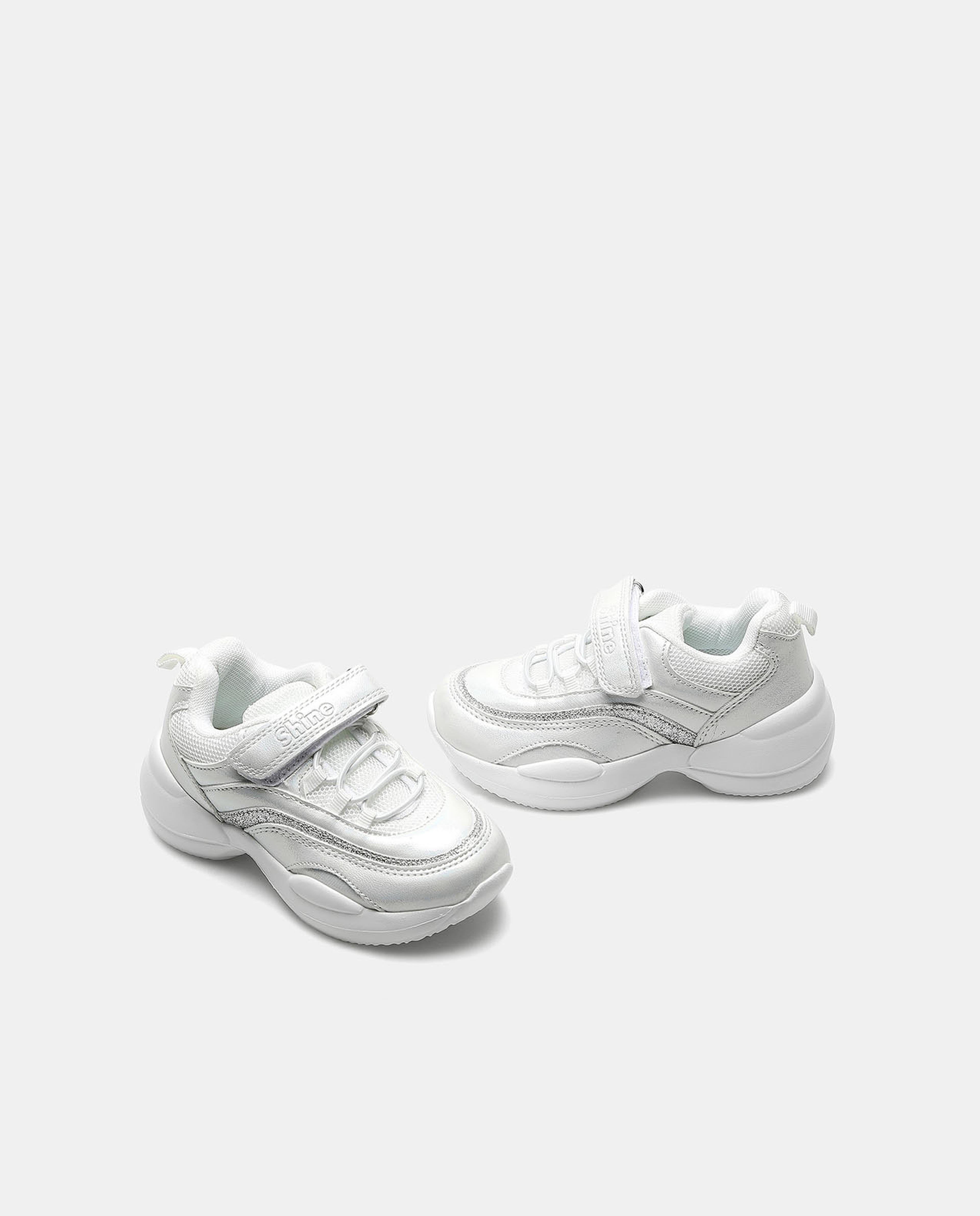 Girl's Velcro Strap Sports Shoes