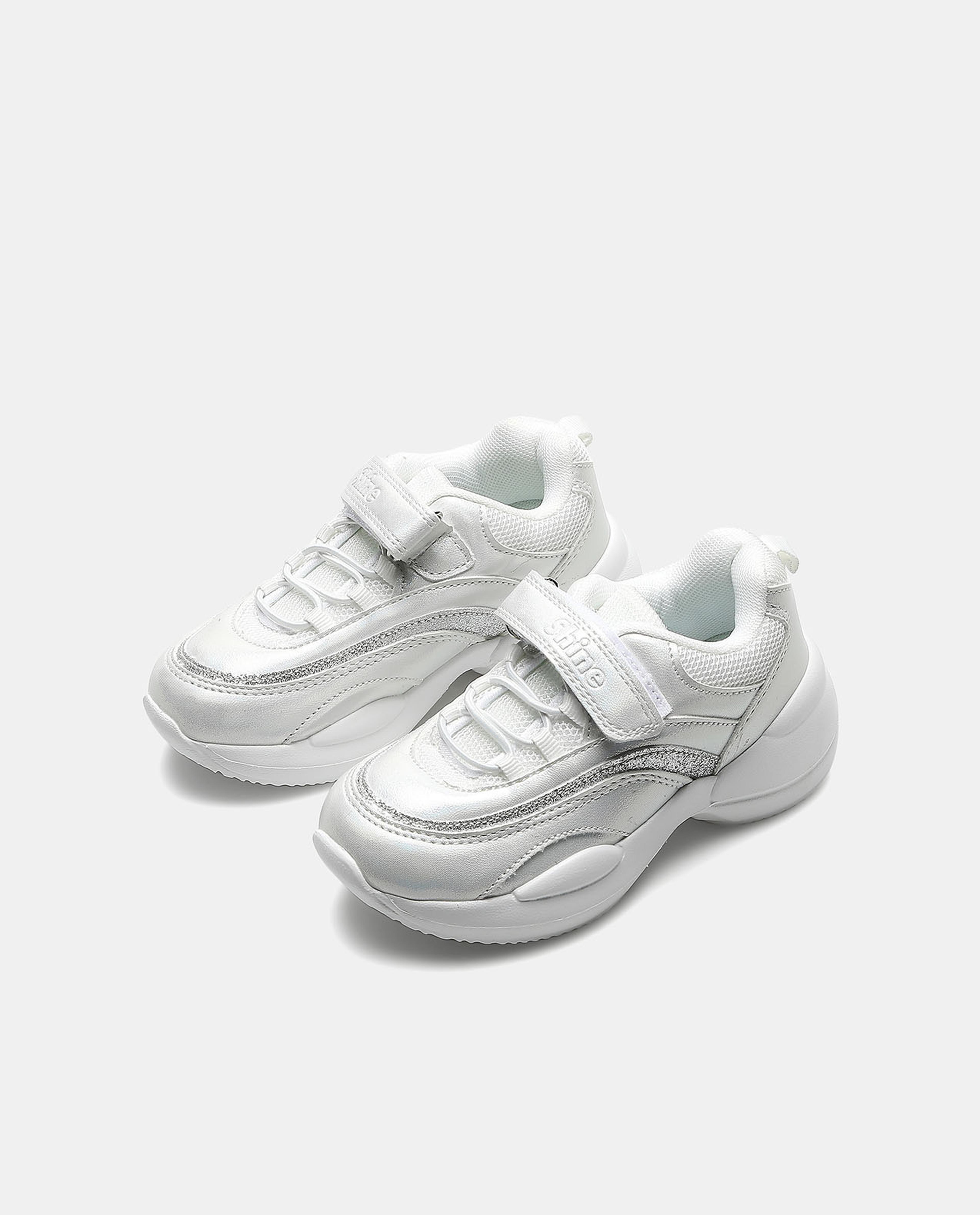 Girl's Velcro Strap Sports Shoes