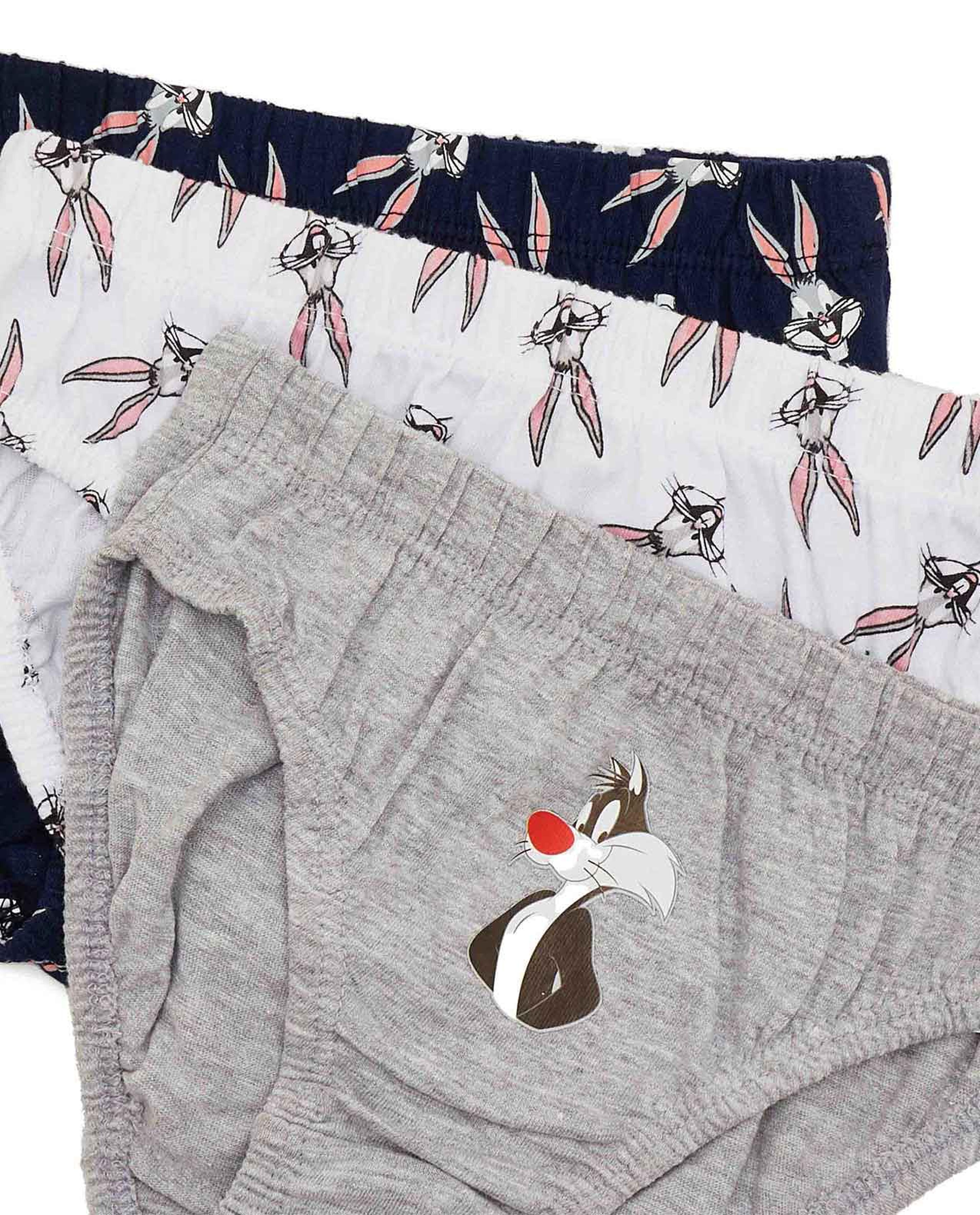 Pack of 3 Printed Briefs